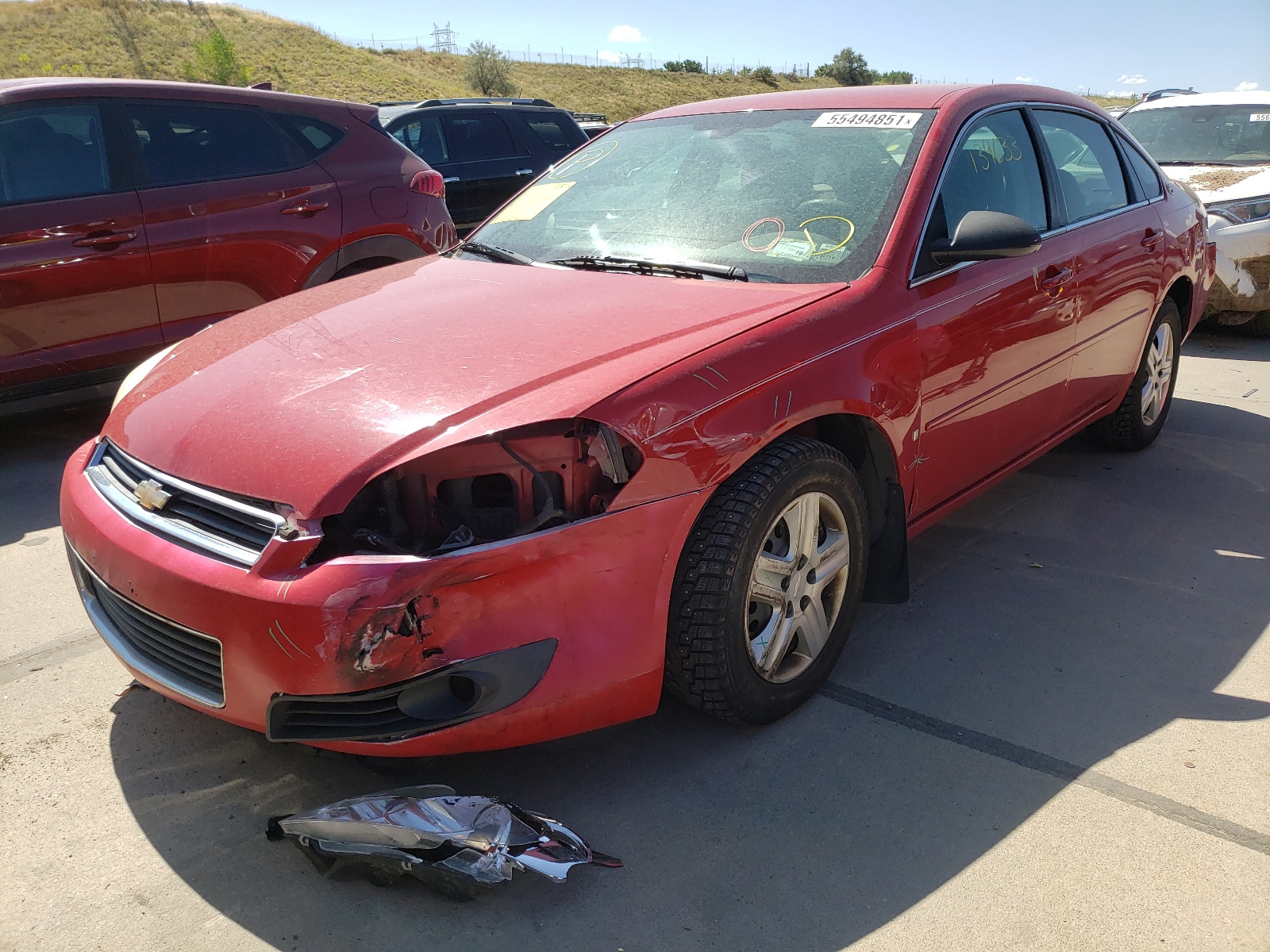 Photo 2 from auction – 2007 CHEVROLET IMPALA LS with VIN 2G1WB58N779159267