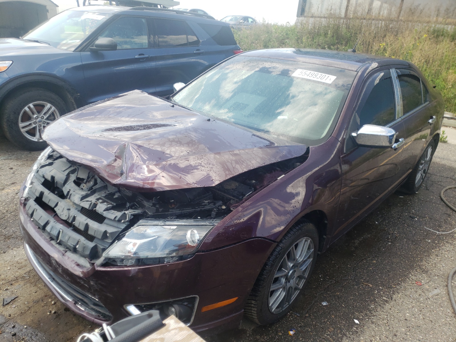 Photo 2 from auction – 2012 FORD FUSION SEL with VIN 3FAHP0JA5CR393493