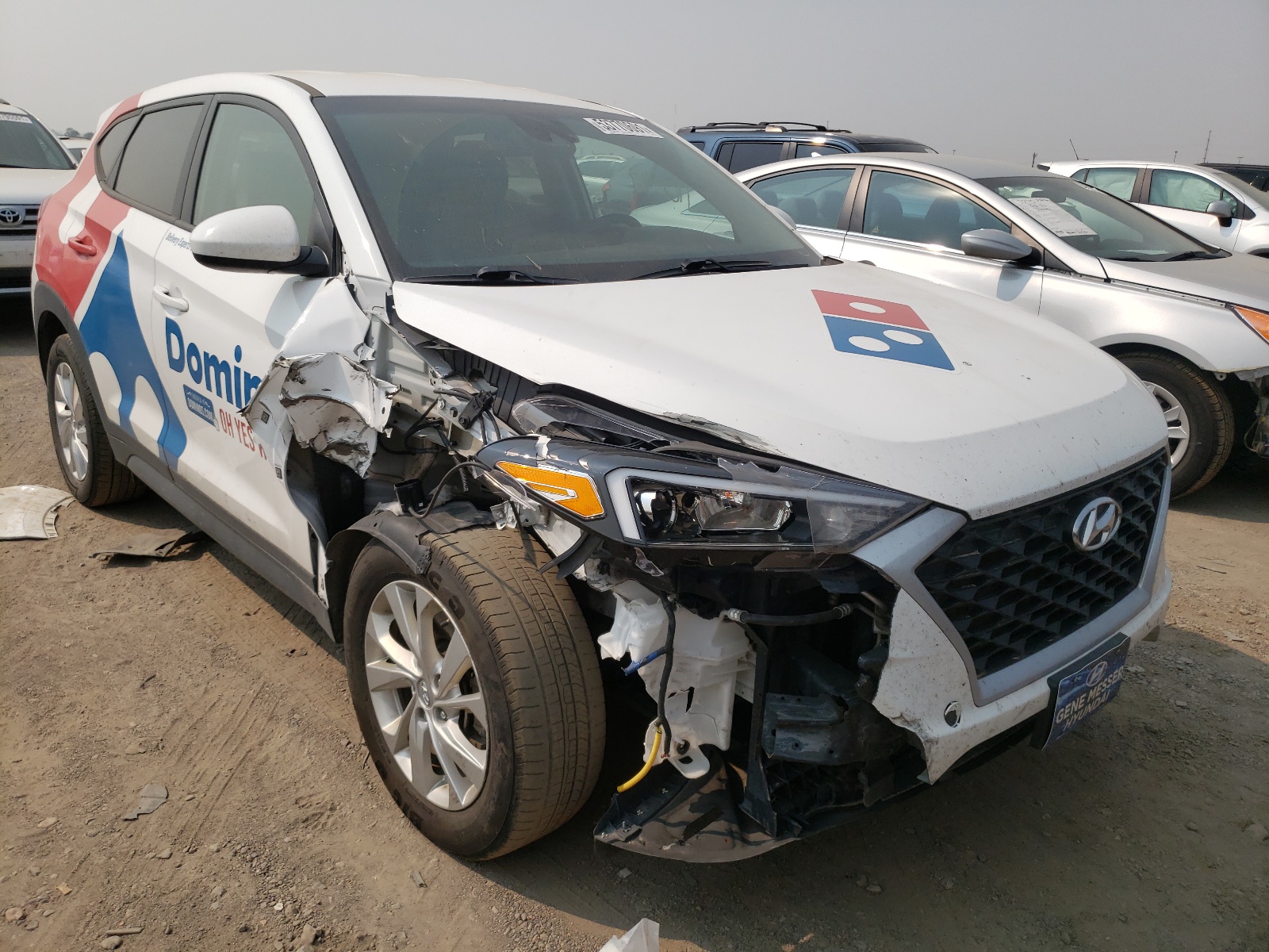 Photo 1 from auction – 2019 HYUNDAI TUCSON SE with VIN KM8J2CA47KU953250