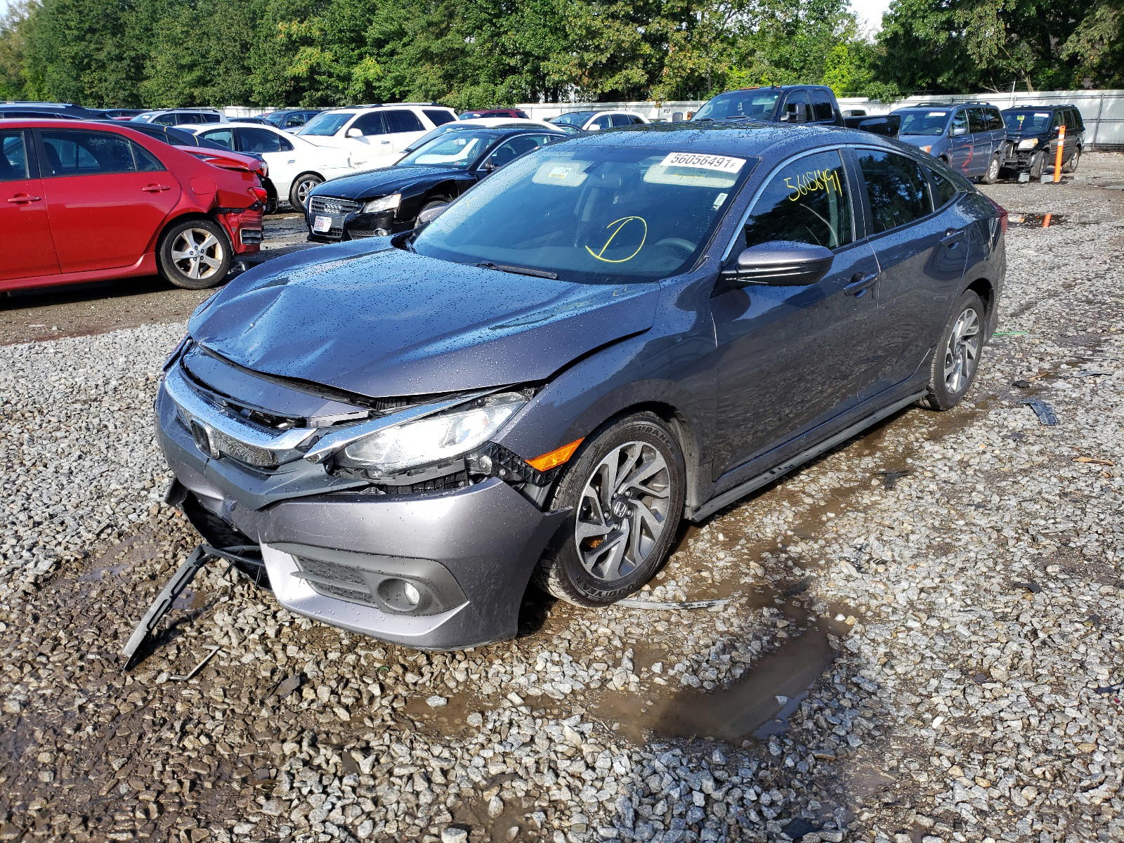 Photo 2 from auction – 2017 HONDA CIVIC EX with VIN 19XFC2F71HE232546