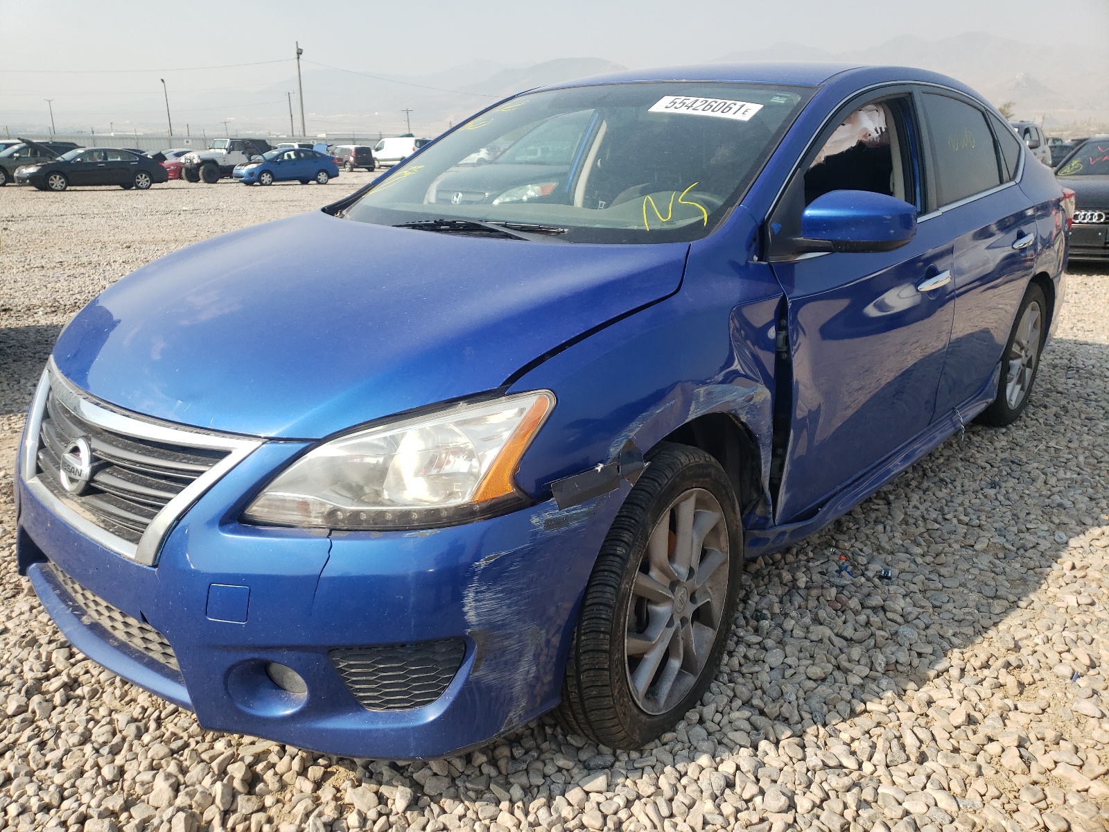 Photo 2 from auction – 2014 NISSAN SENTRA S with VIN 3N1AB7AP6EL606368