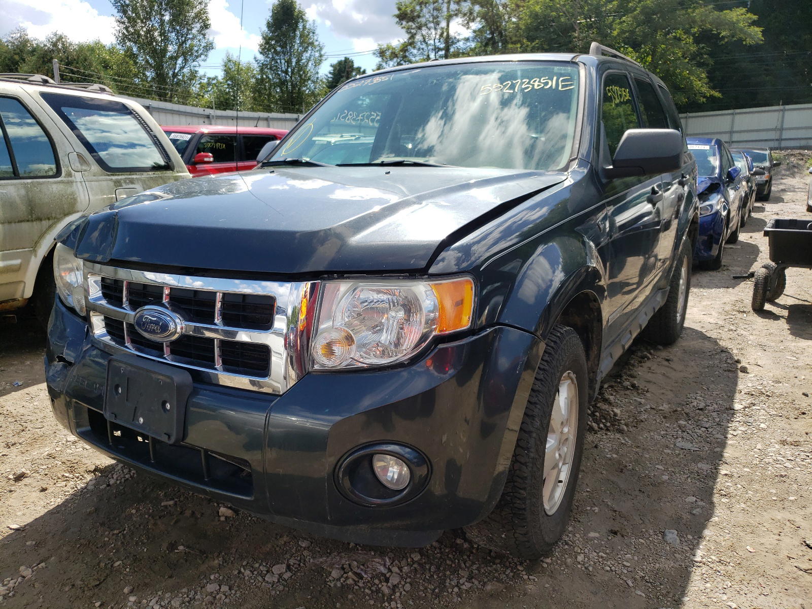 Photo 2 from auction – 2008 FORD ESCAPE XLT with VIN 1FMCU93138KC18858