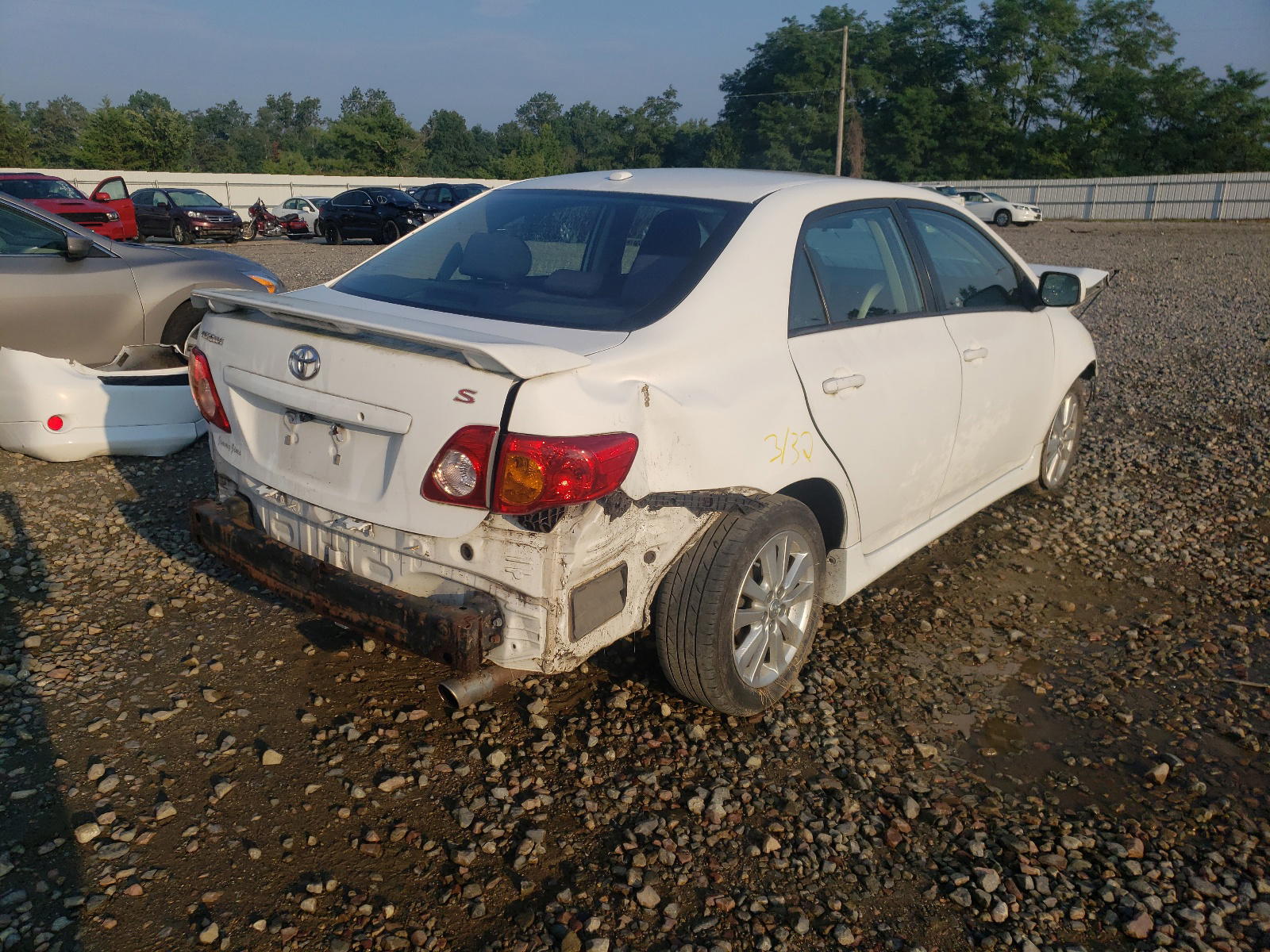 Photo 4 from auction – 2009 TOYOTA COROLLA BA with VIN 2T1BU40E29C093039