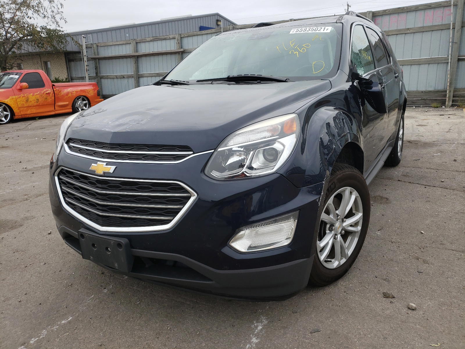 Photo 2 from auction – 2017 CHEVROLET EQUINOX with VIN 2GNALCEK2H6201738