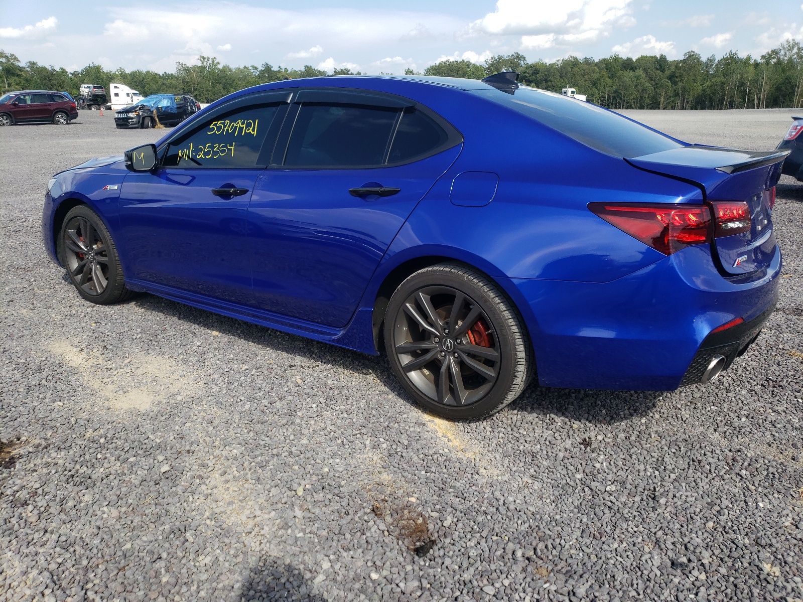 Photo 3 from auction – 2020 ACURA TLX TECHNO with VIN 19UUB1F68LA011387