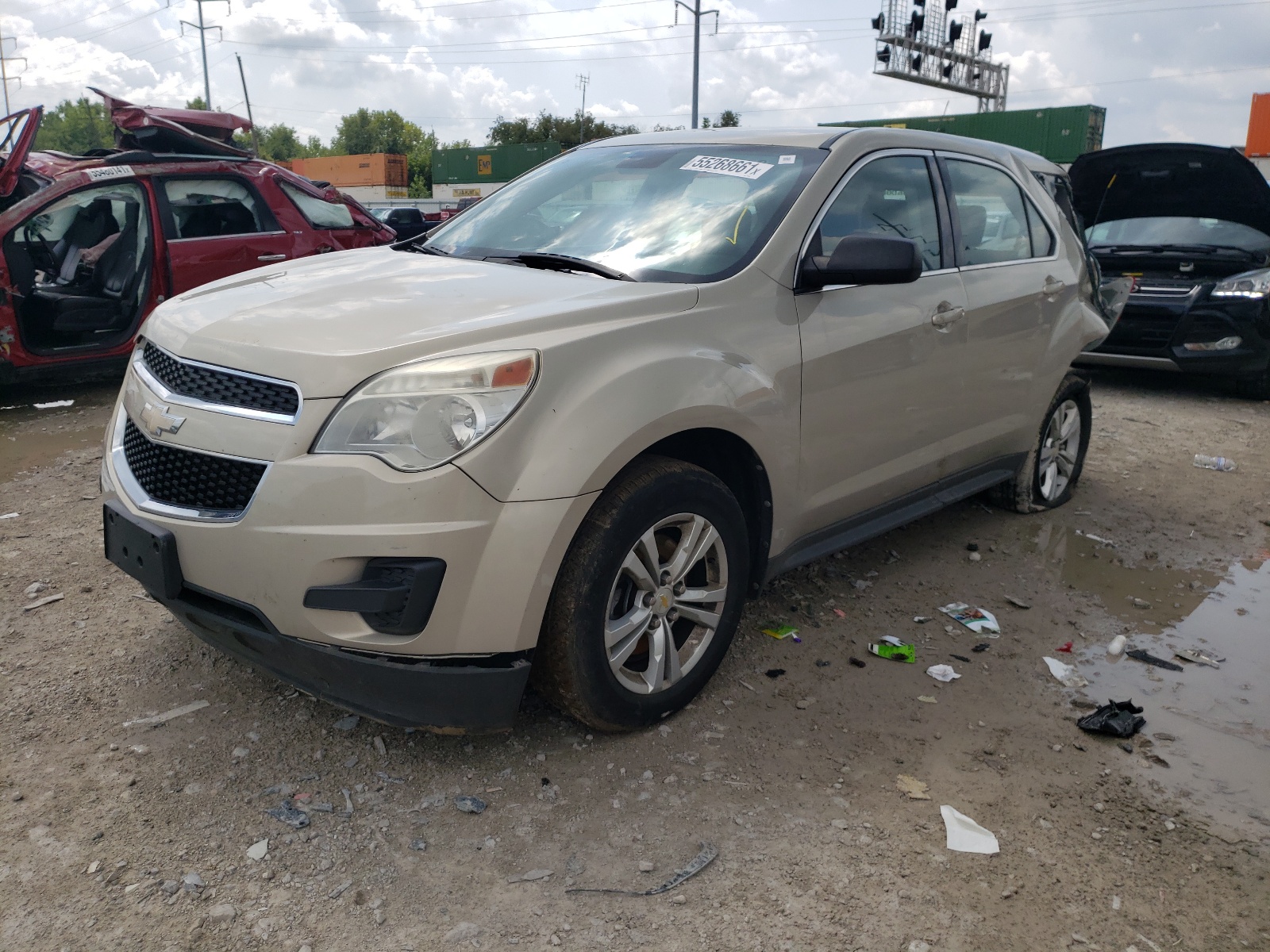 Photo 2 from auction – 2012 CHEVROLET EQUINOX LS with VIN 2GNALBEK4C6318448
