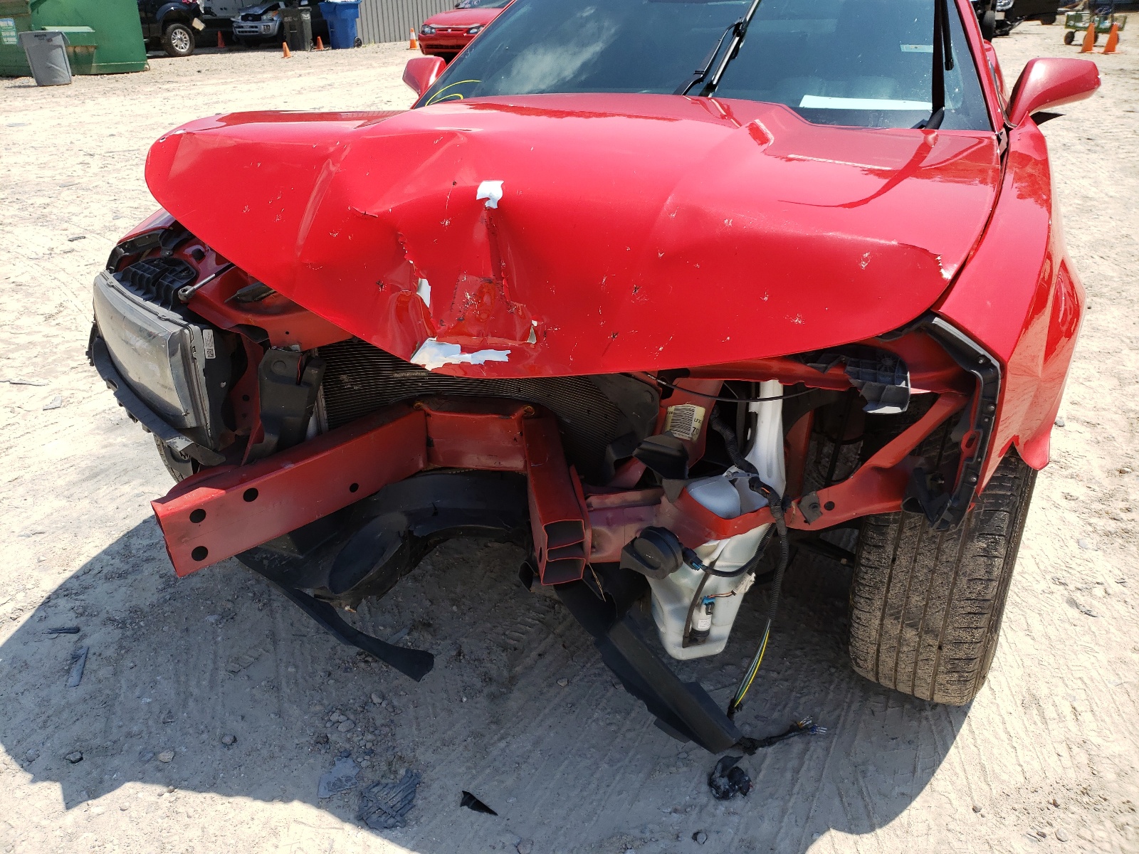 Photo 9 from auction – 2015 CHEVROLET CAMARO LS with VIN 2G1FB1E34F9116211