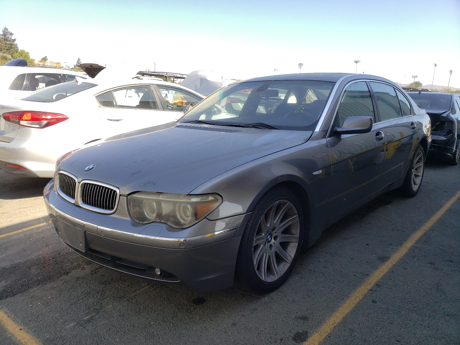 Photo 2 from auction – 2005 BMW 745 LI with VIN WBAGN63585DS56636