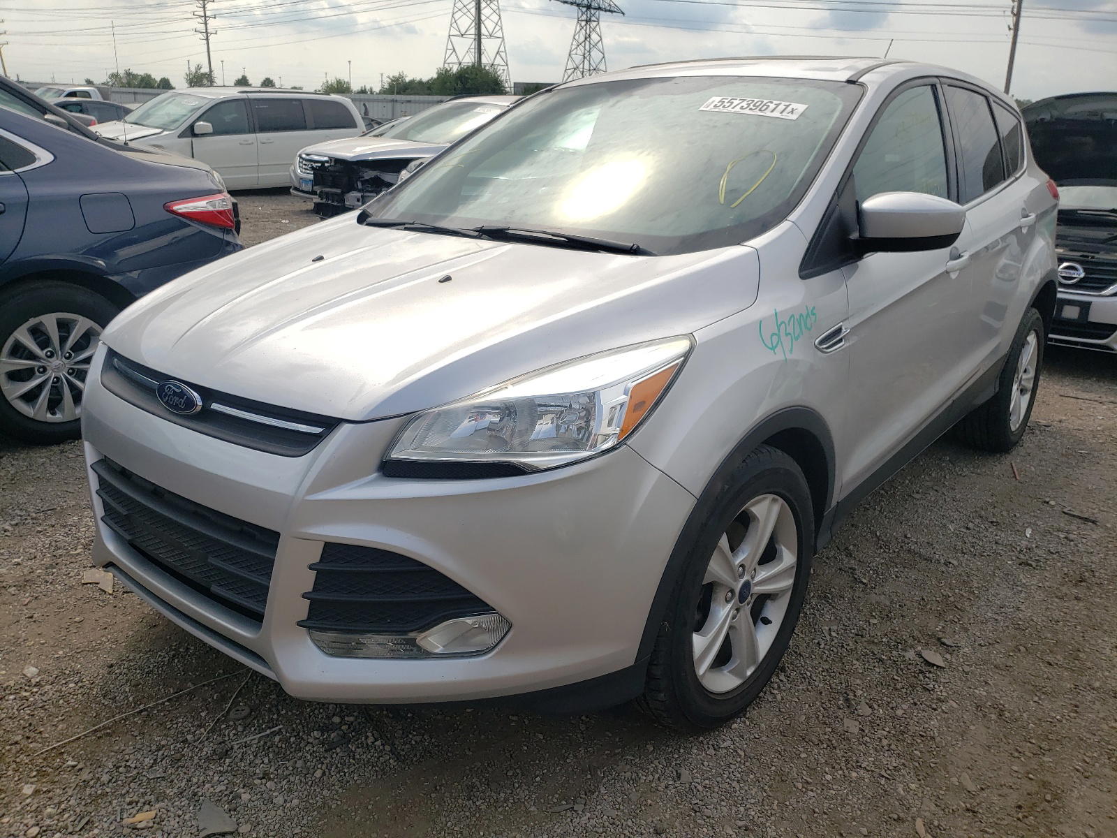 Photo 2 from auction – 2015 FORD ESCAPE SE with VIN 1FMCU0G70FUB17014