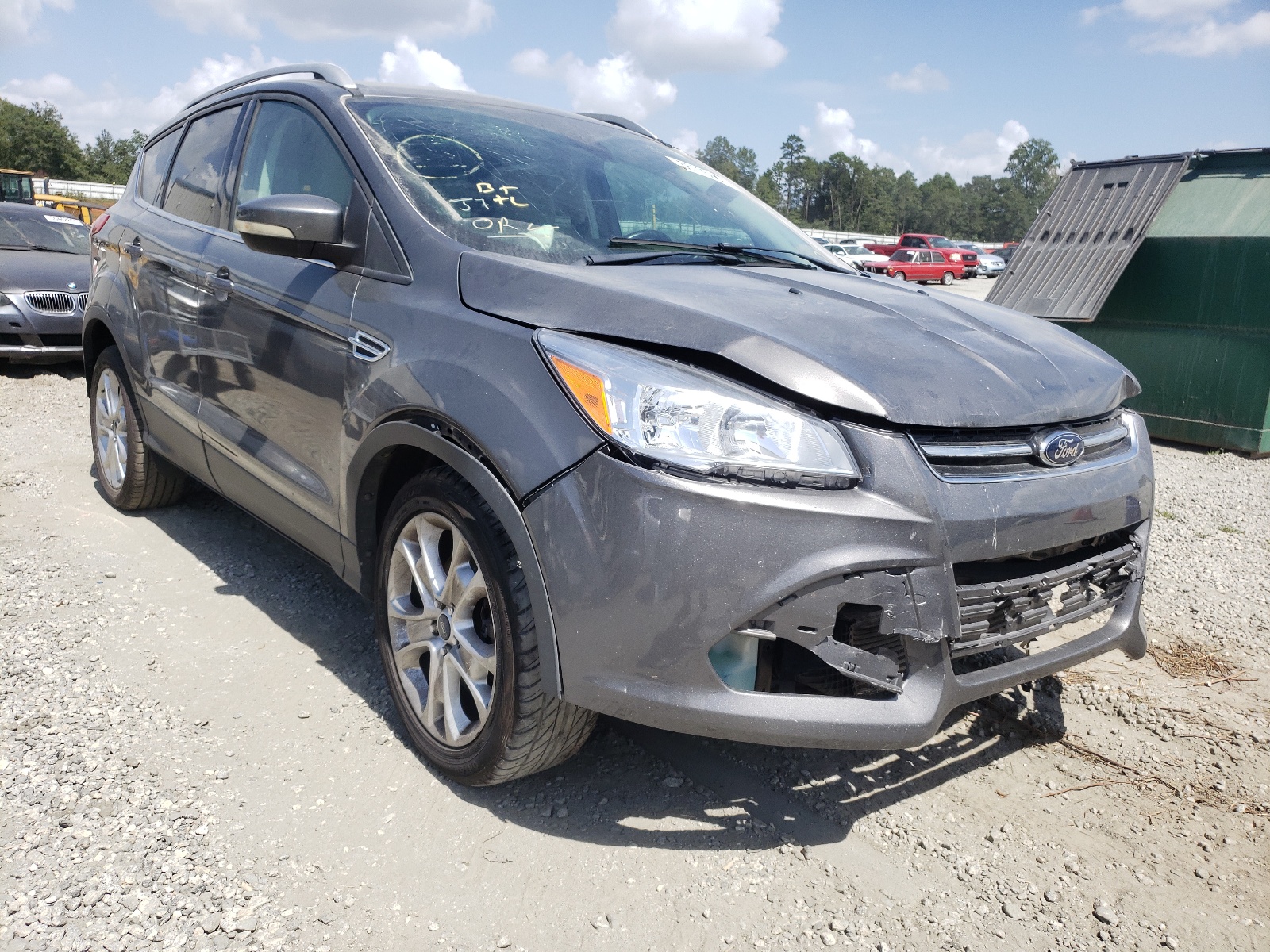 Photo 1 from auction – 2014 FORD ESCAPE TIT with VIN 1FMCU0J9XEUB39000
