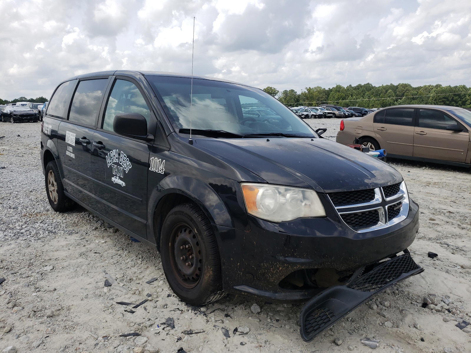 DODGE GRAND CARA 2012 with VIN 2C4RDGBG3CR292025 - Photo from auction