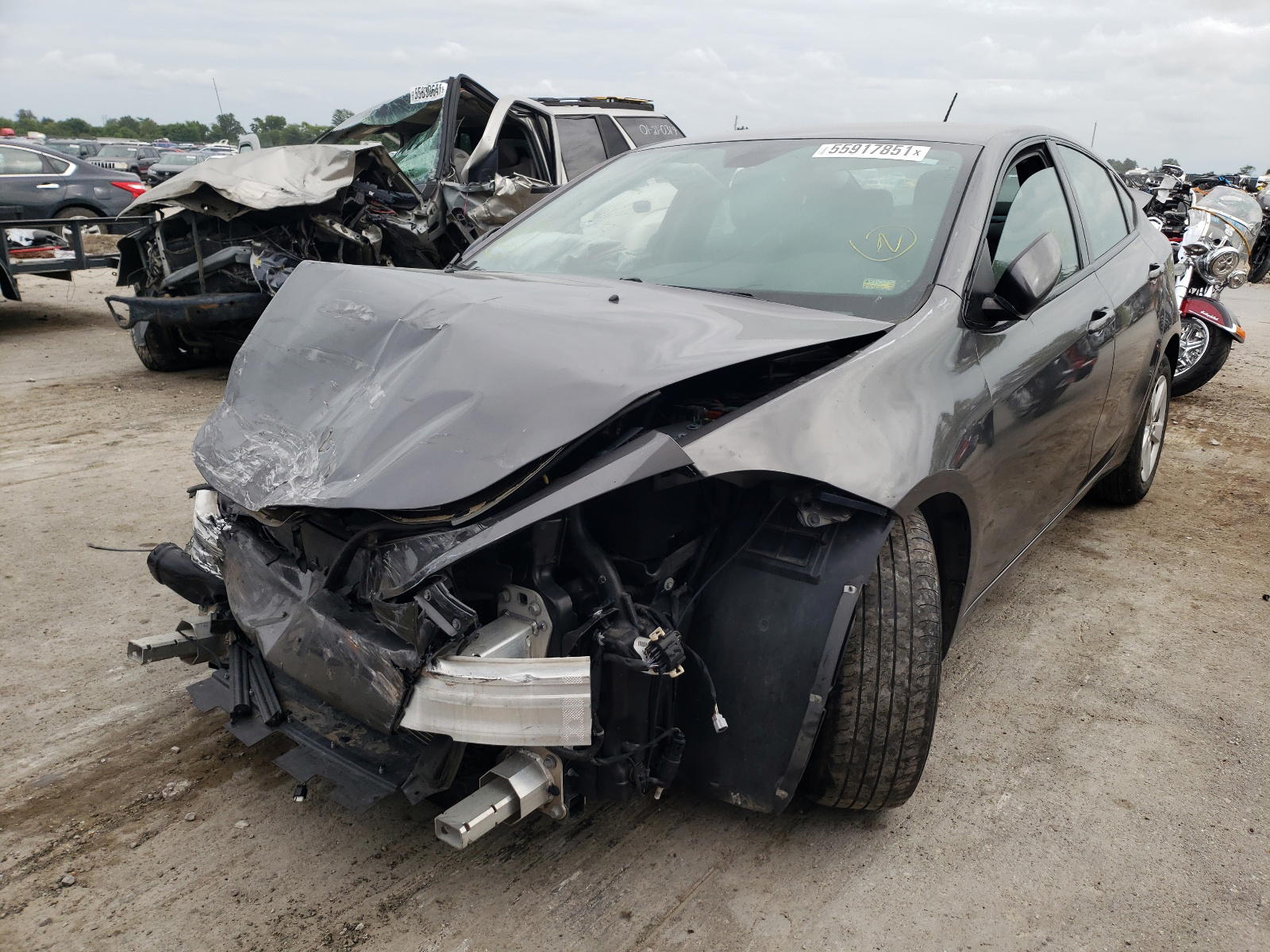 Photo 2 from auction – 2016 DODGE DART SXT with VIN 1C3CDFBB0GD717265