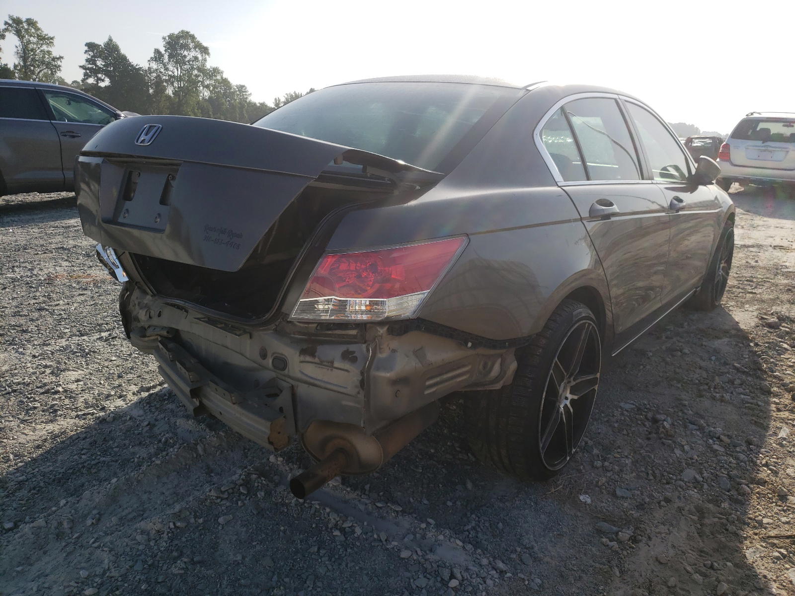 Photo 4 from auction – 2008 HONDA ACCORD with VIN JHMCP26458C000342
