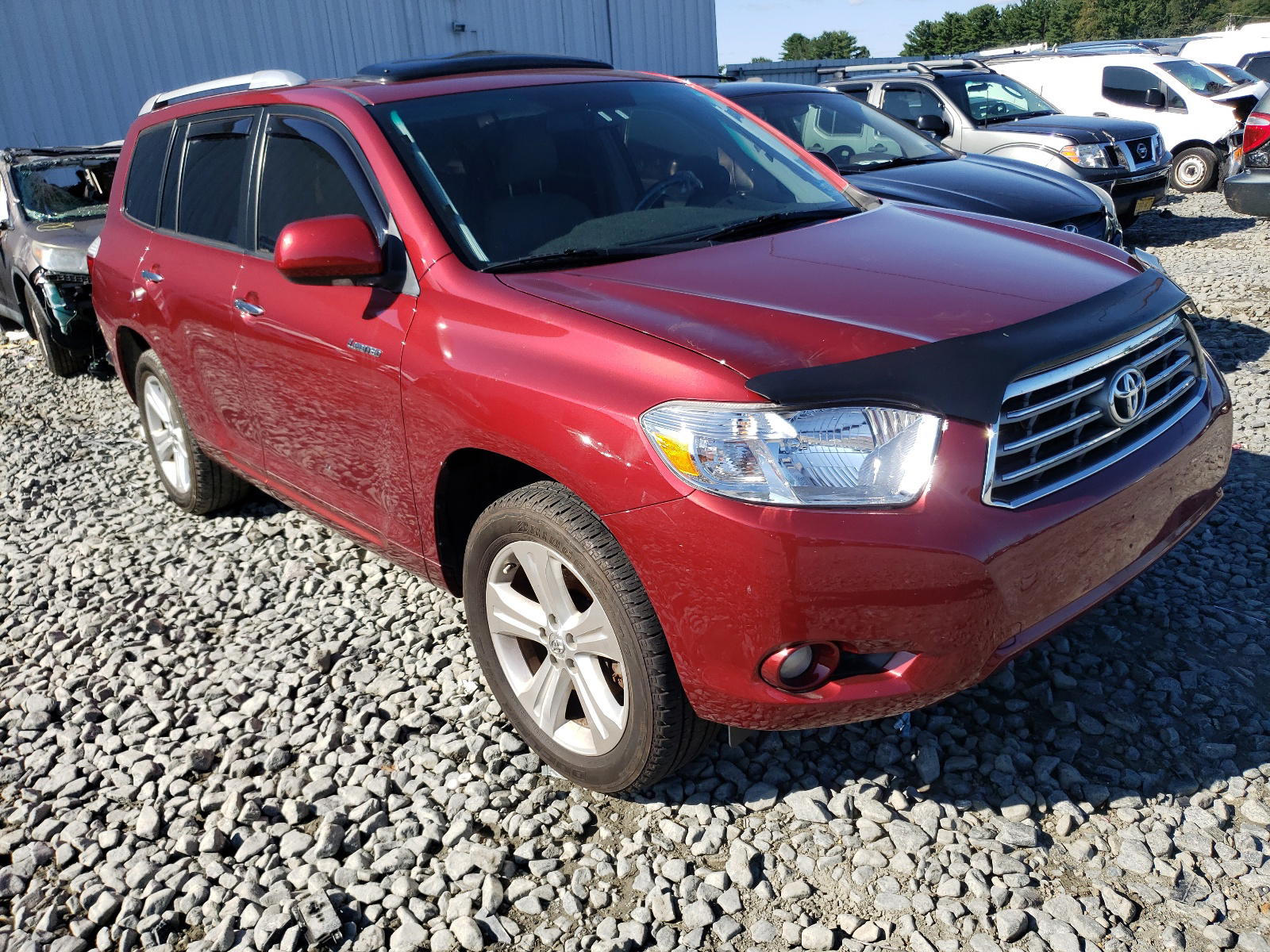 TOYOTA HIGHLANDER 2009 with VIN JTEDS42A892093811 - Photo from auction