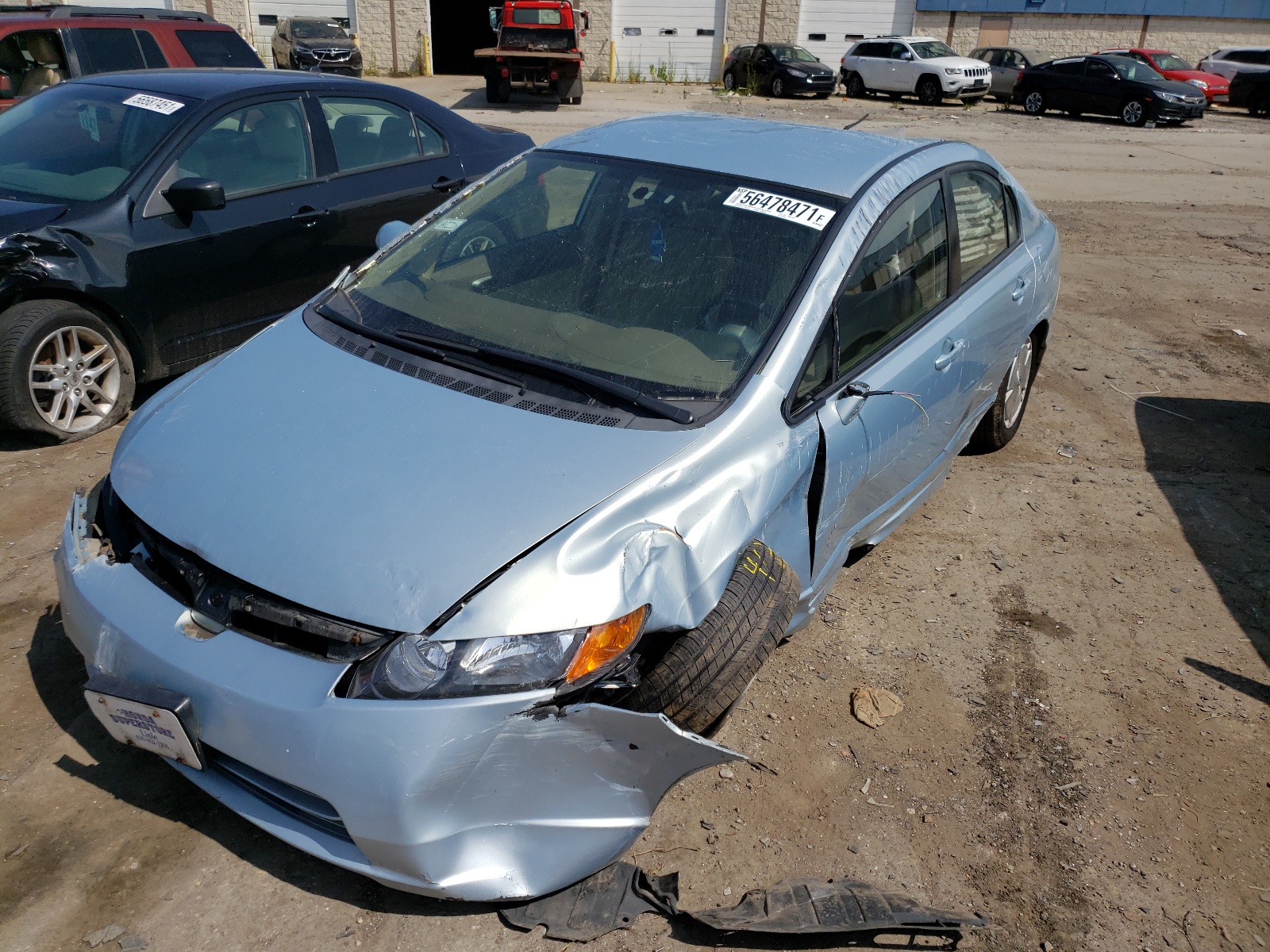 Photo 2 from auction – 2007 HONDA CIVIC HYBR with VIN JHMFA36297S023484