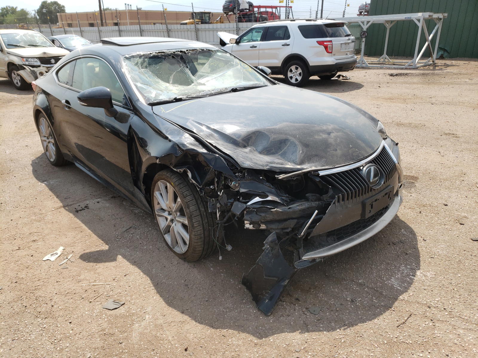 LEXUS RC 350 2015 with VIN JTHSE5BC4F5004755 - Photo from auction