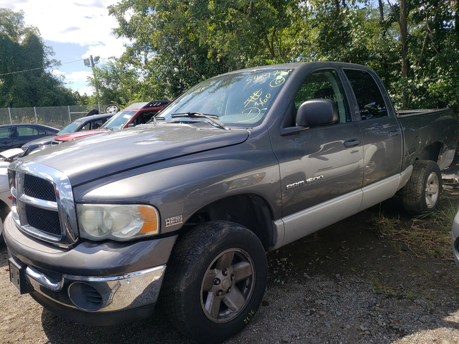 Photo 2 from auction – 2003 DODGE RAM 1500 S with VIN 1D7HU18D63S365995