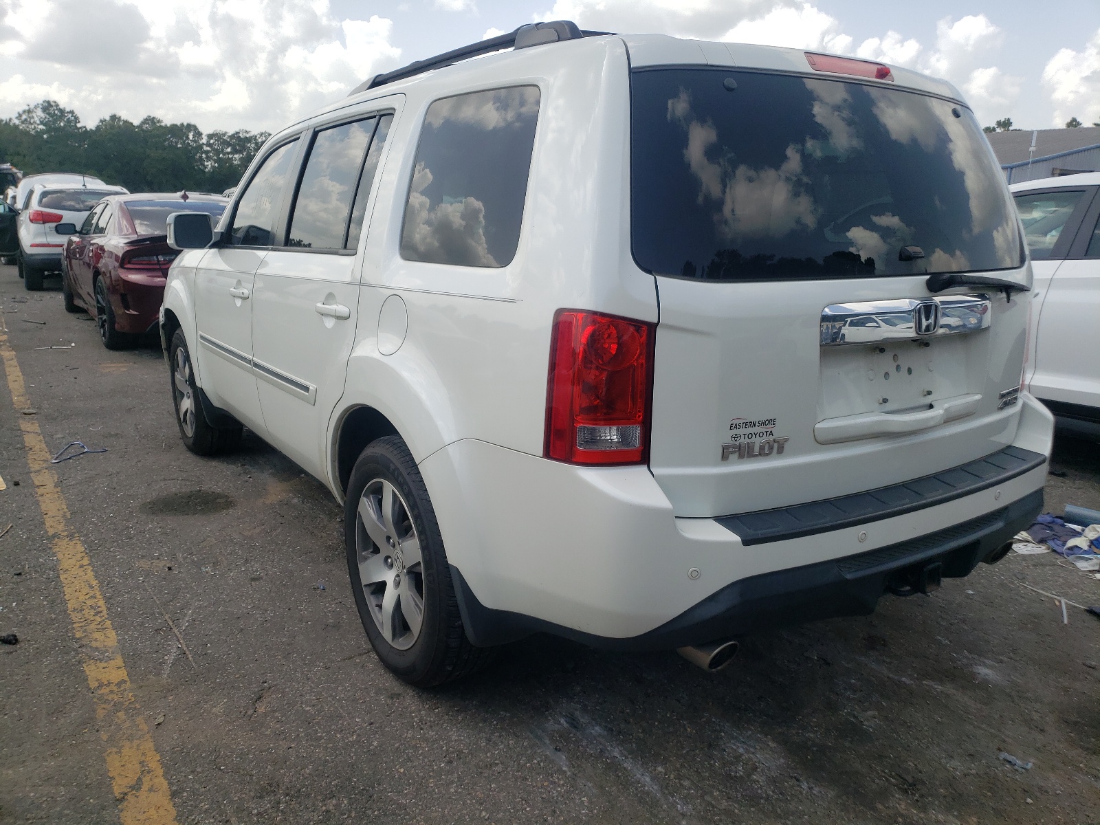 Zdjęcie 3 z aukcji – 2014 HONDA PILOT EXL z VIN 5FNYF4H97EB042766