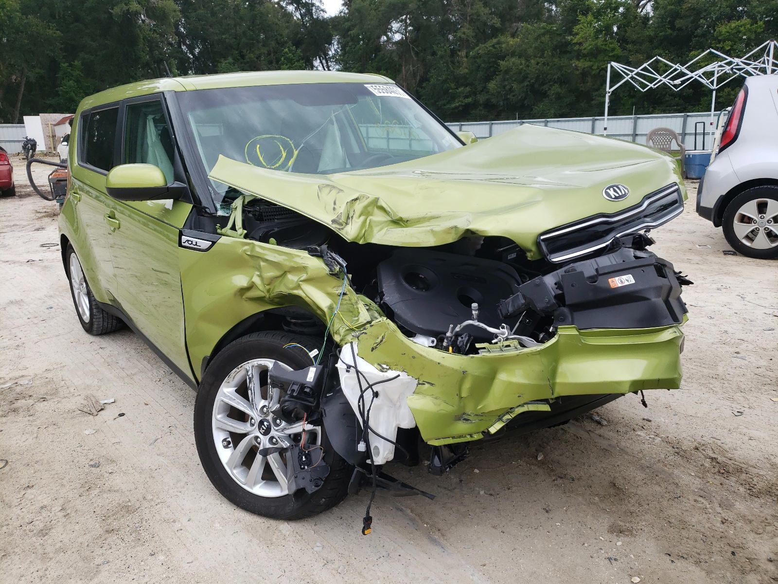 KIA SOUL + 2017 with VIN KNDJP3A57H7884775 - Photo from auction