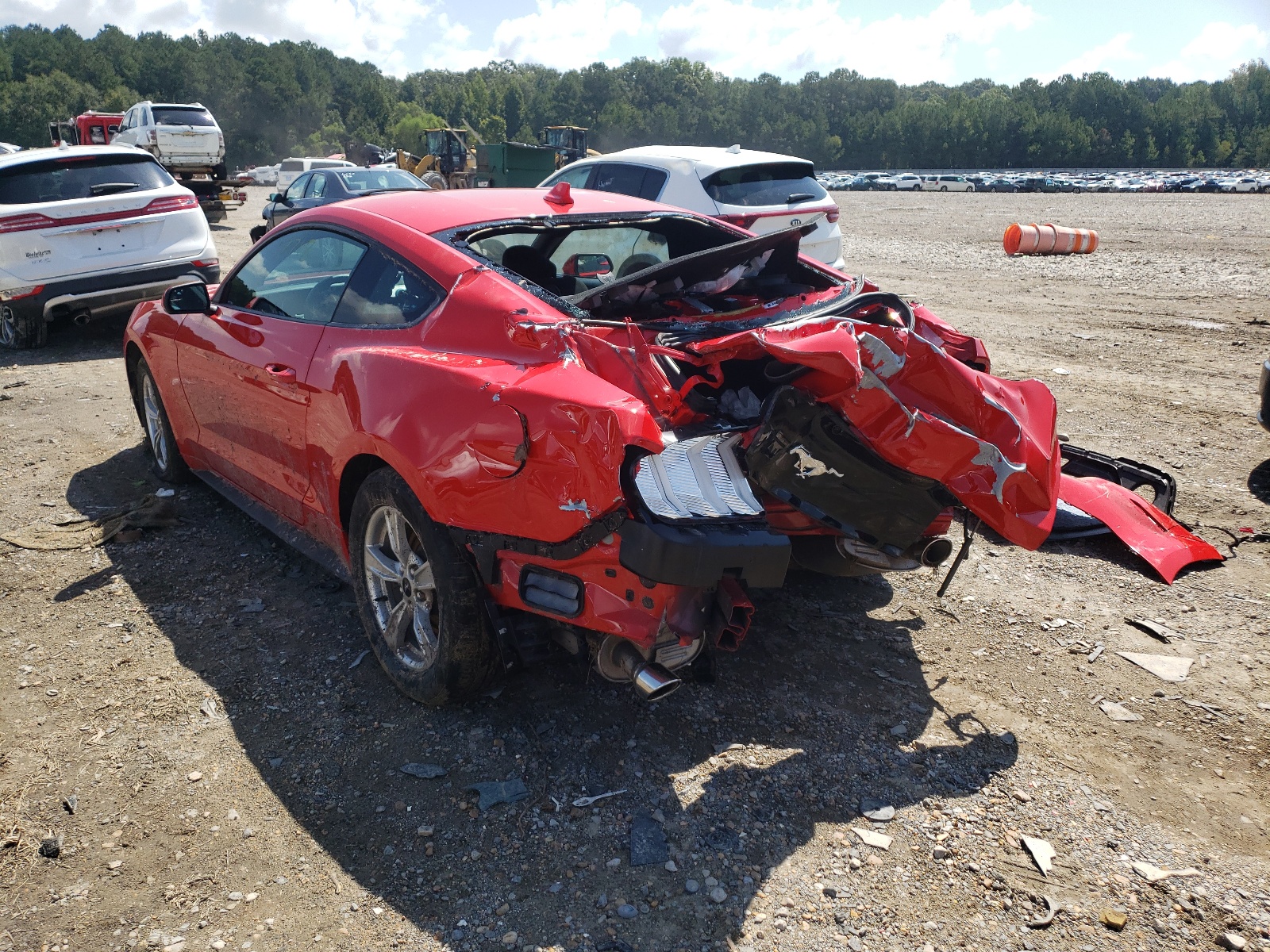 Photo 3 from auction – 2020 FORD MUSTANG with VIN 1FA6P8TH8L5149663
