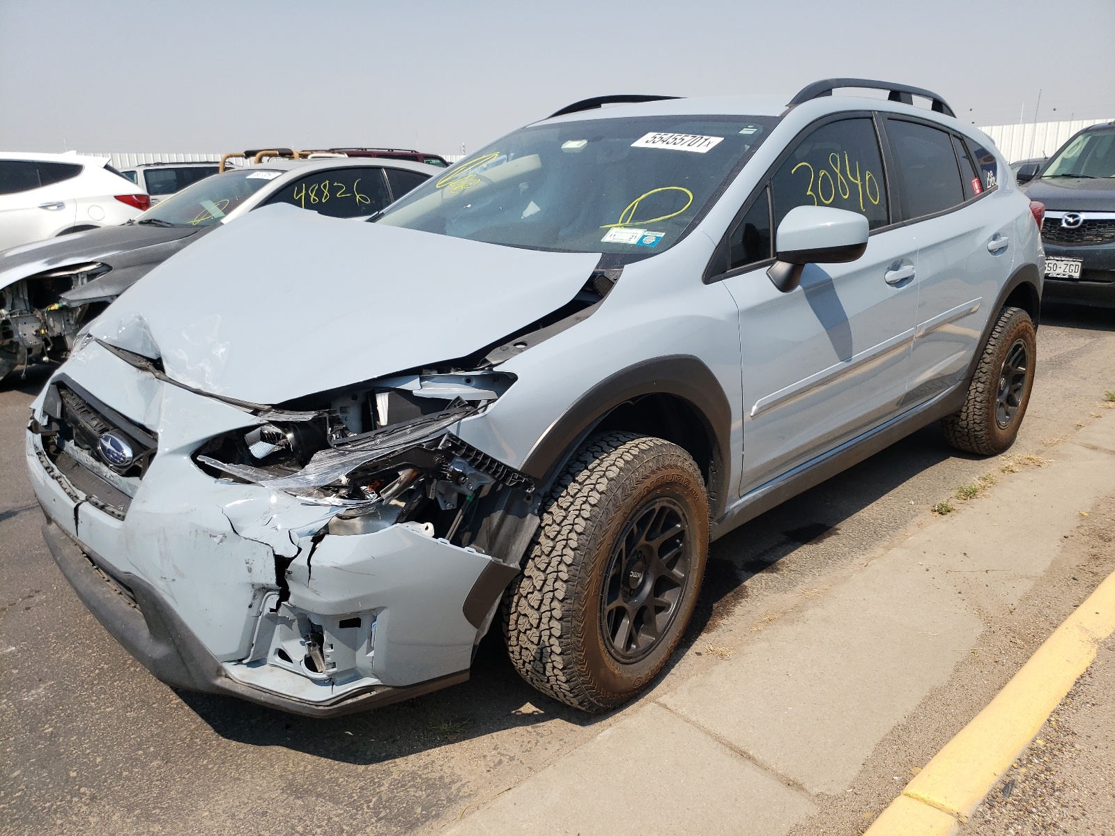 Photo 2 from auction – 2019 SUBARU CROSSTREK with VIN JF2GTACC3KH388834