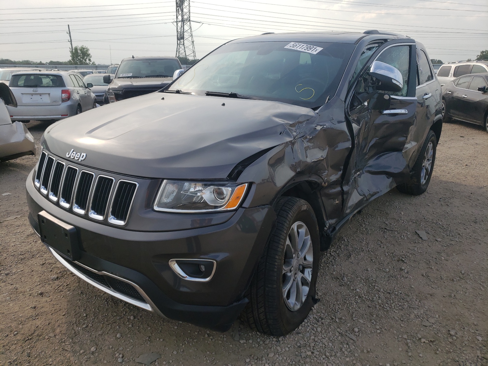 Photo 2 from auction – 2016 JEEP GRAND CHER with VIN 1C4RJFBG0GC348472