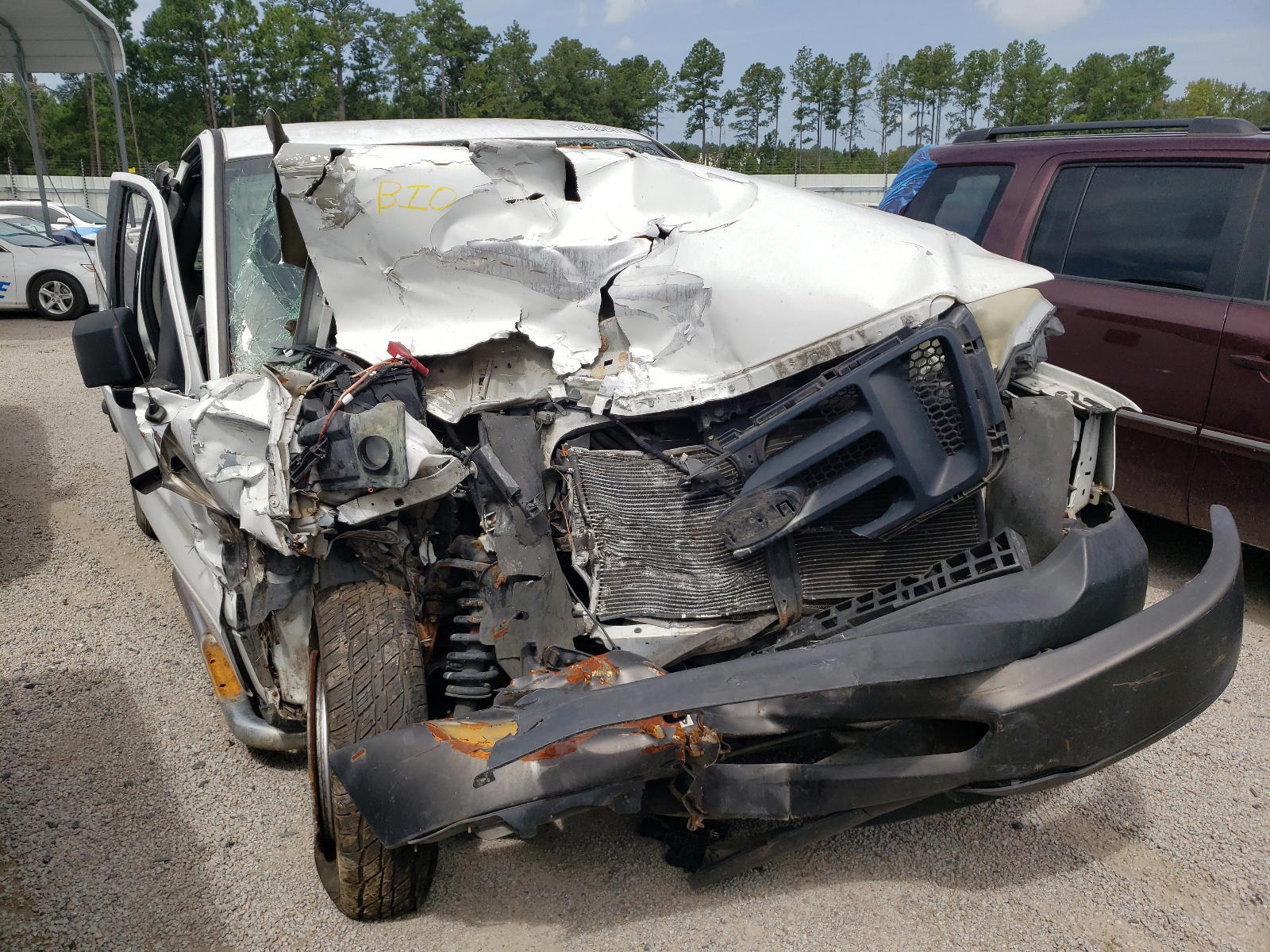 Photo 9 from auction – 2007 FORD F150 with VIN 1FTRF12287NA87234