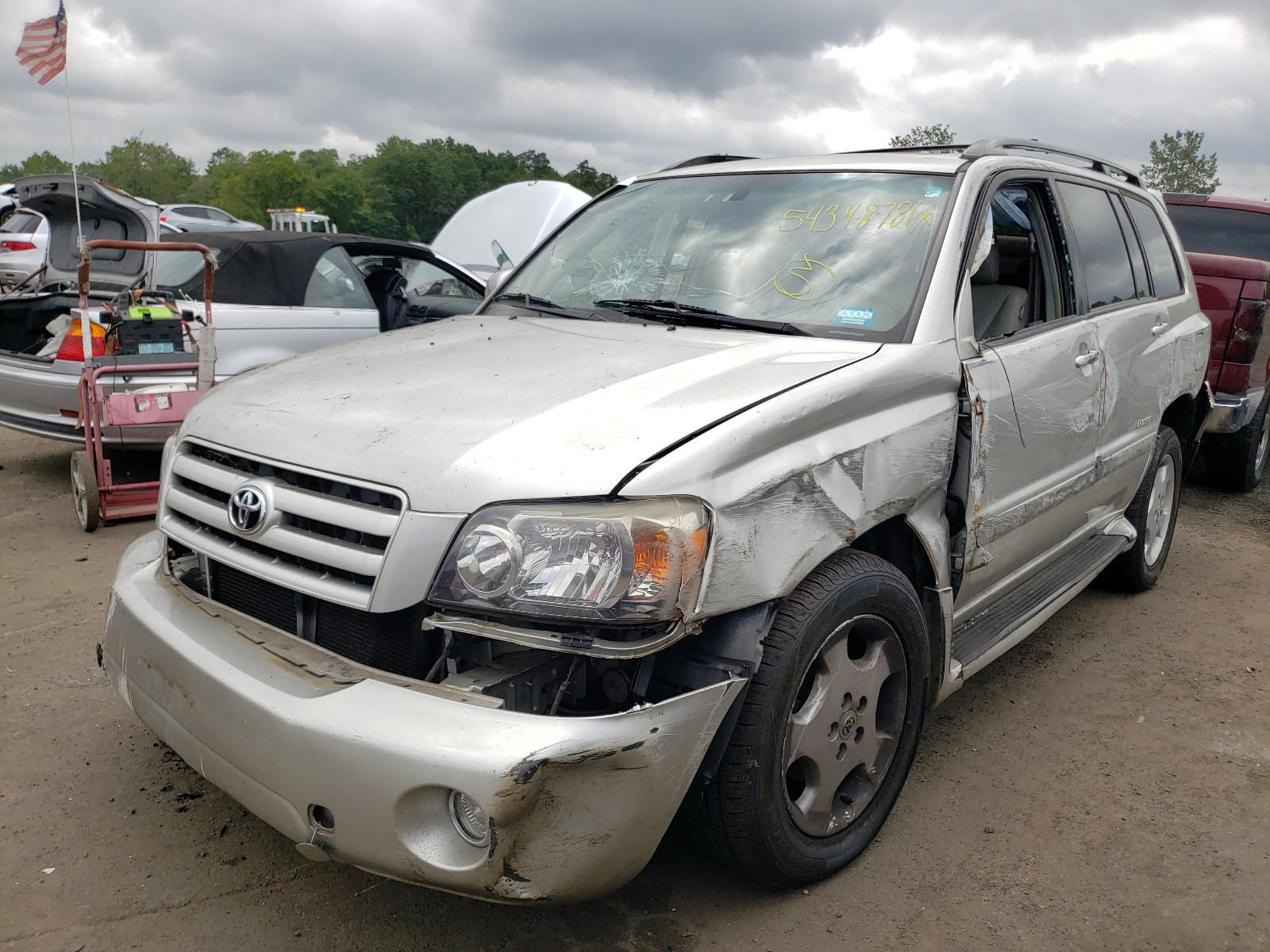 Photo 9 from auction – 2006 TOYOTA HIGHLANDER with VIN JTEEP21A960179695