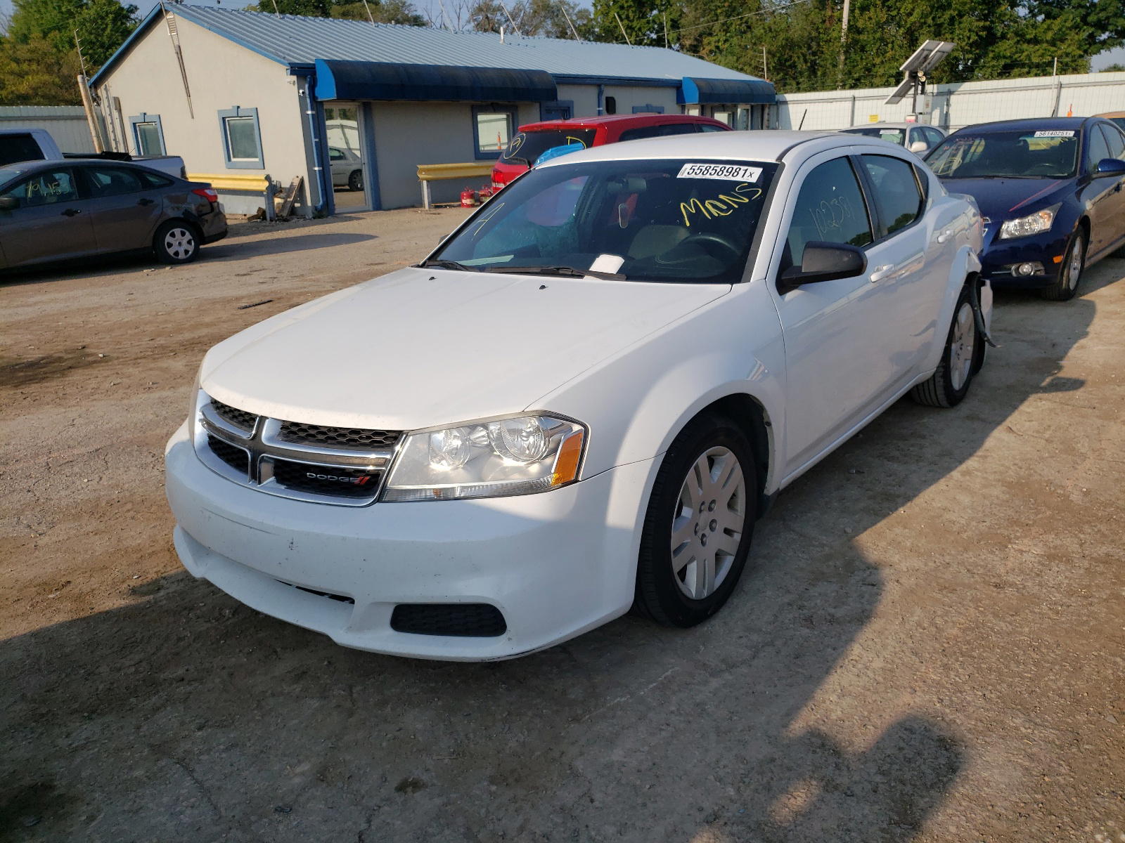 Photo 2 from auction – 2014 DODGE AVENGER SE with VIN 1C3CDZABXEN175389