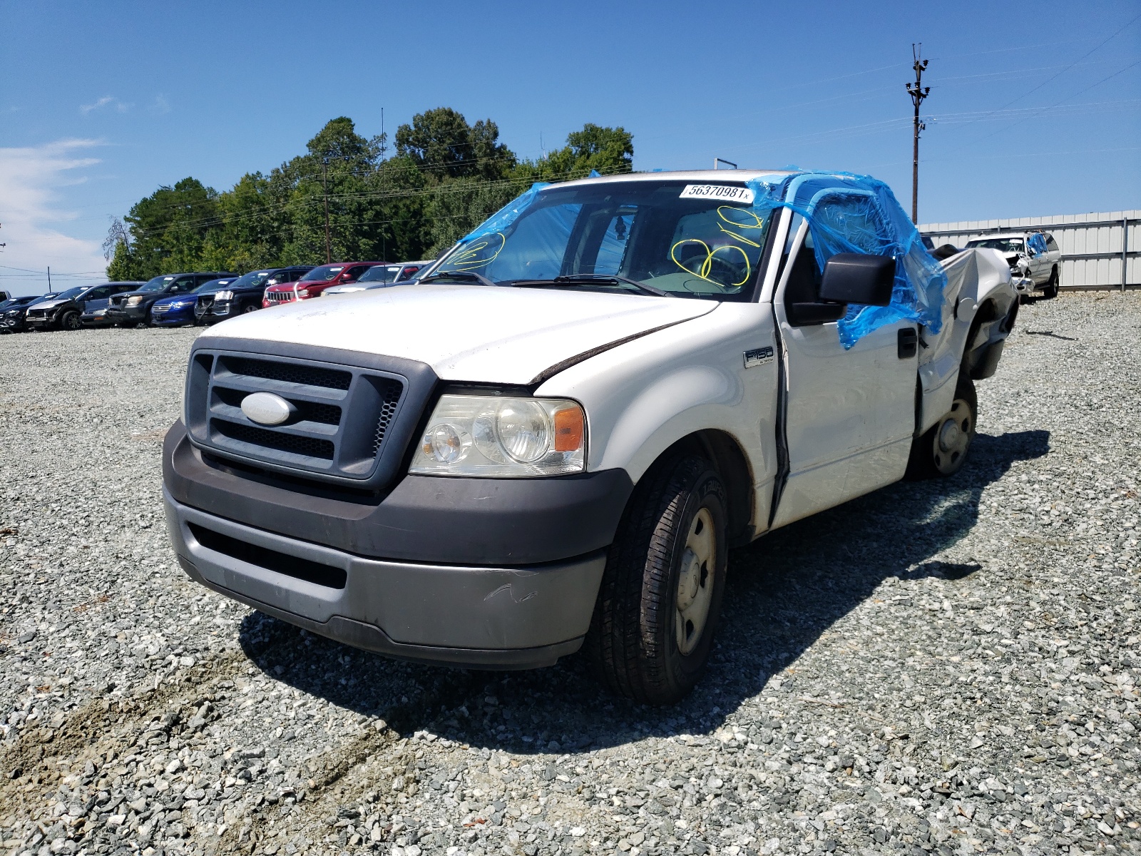 Photo 2 from auction – 2006 FORD F150 with VIN 1FTRX12WX6FA46998