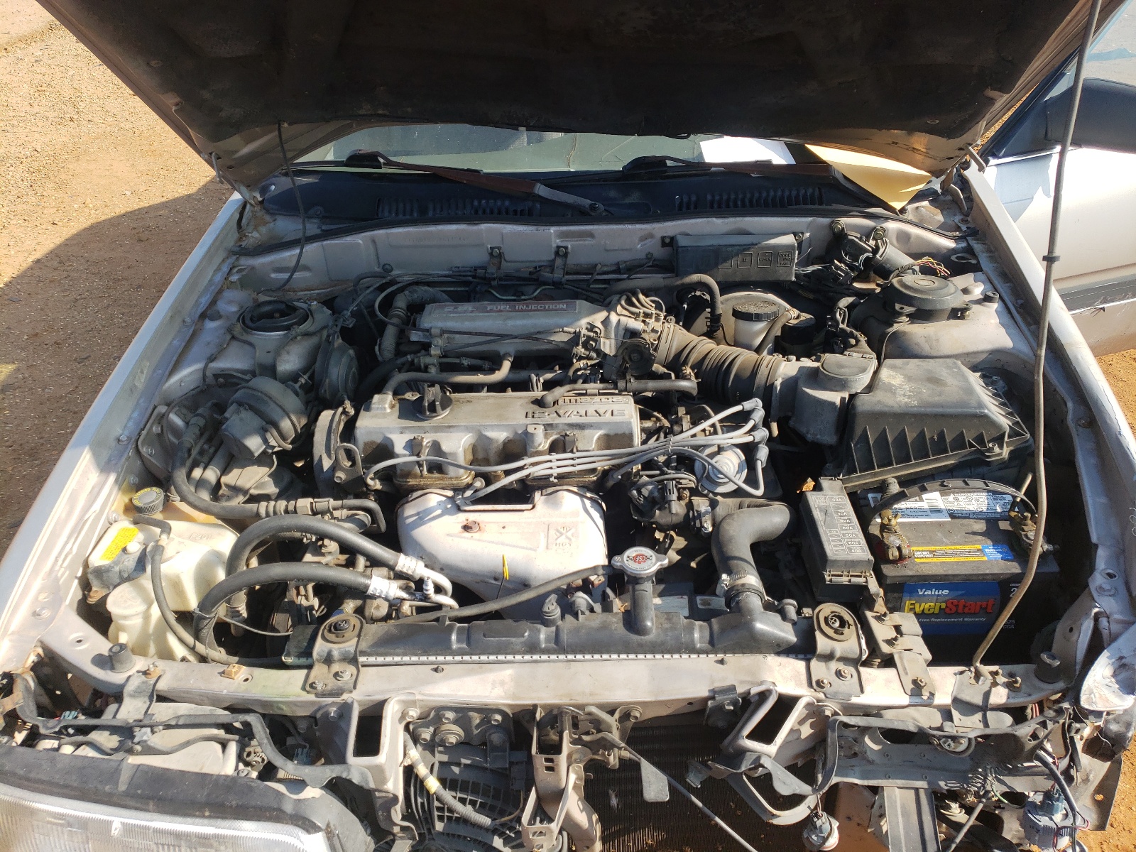 Photo 7 from auction – 1991 MAZDA 626 DX with VIN 1YVGD22B9M5145442