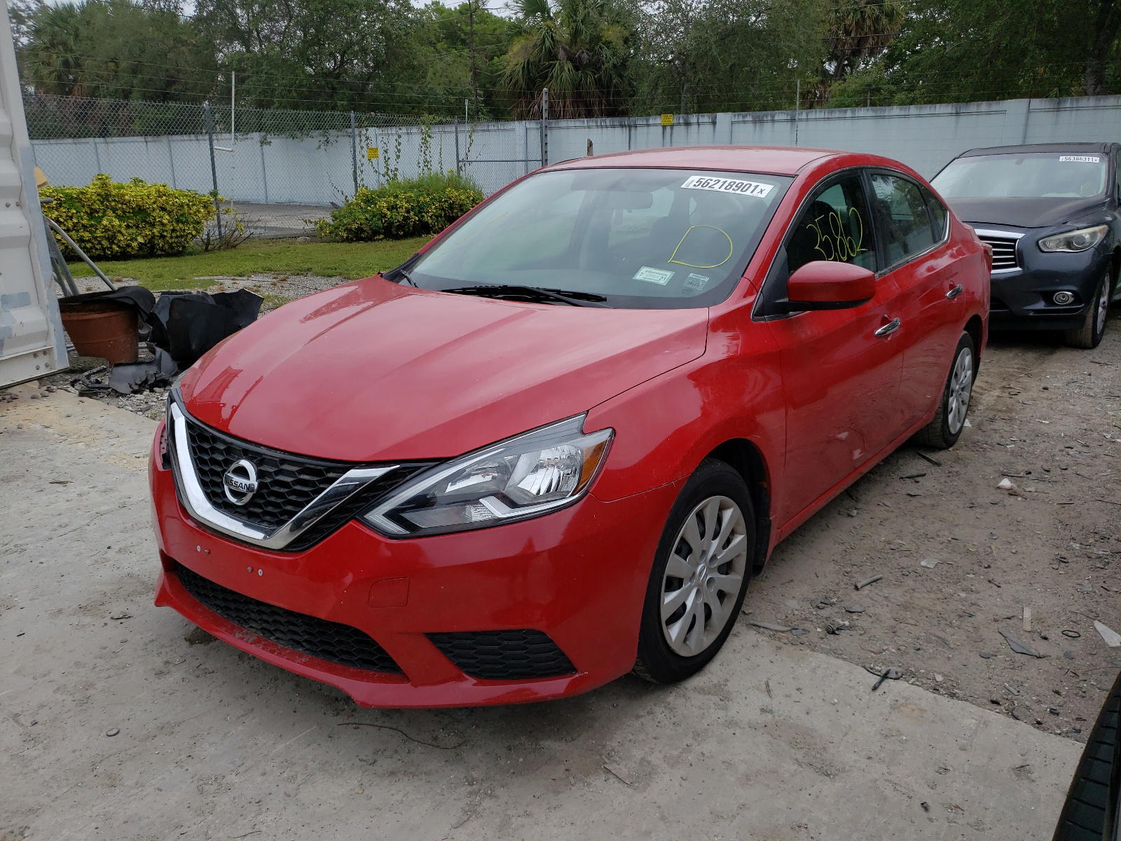 Photo 2 from auction – 2017 NISSAN SENTRA S with VIN 3N1AB7AP3HL709087