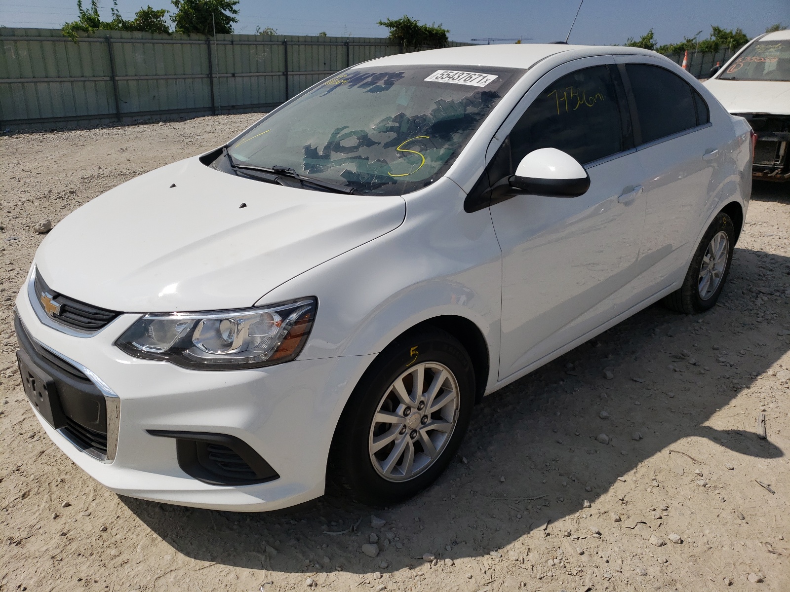 Photo 2 from auction – 2017 CHEVROLET SONIC LT with VIN 1G1JD5SH5H4111004