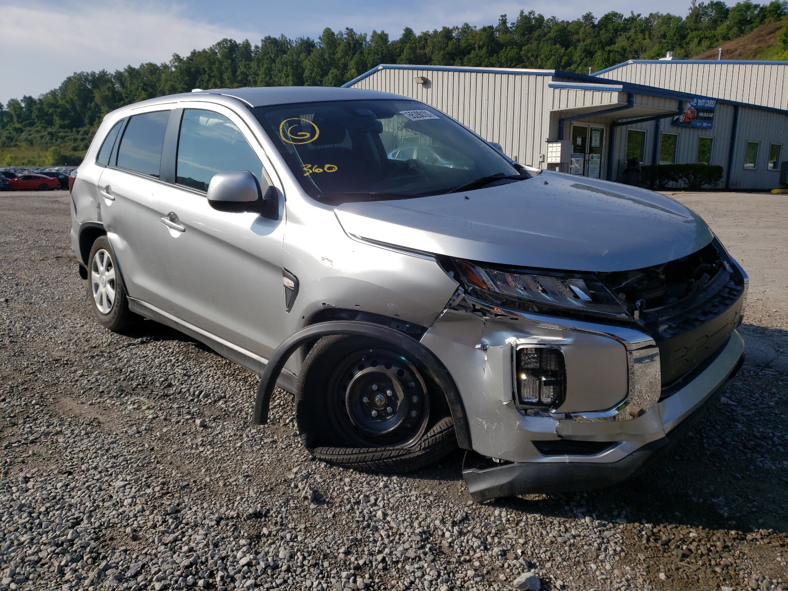 Photo 1 from auction – 2021 MITSUBISHI OUTLANDER with VIN JA4APUAU9MU020488