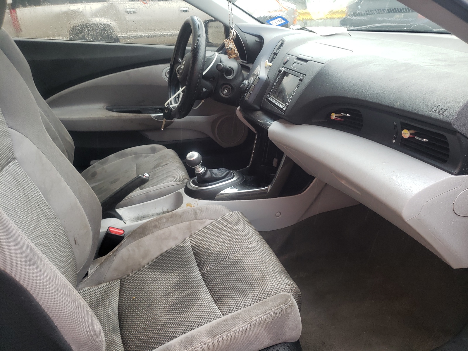 Photo 5 from auction – 2012 HONDA CR-Z EX with VIN JHMZF1C68CS000718