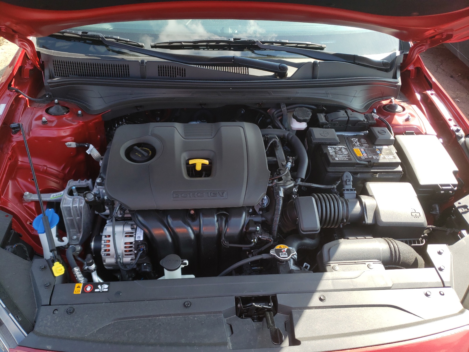 Photo 7 from auction – 2021 KIA FORTE FE with VIN 3KPF24AD7ME371716
