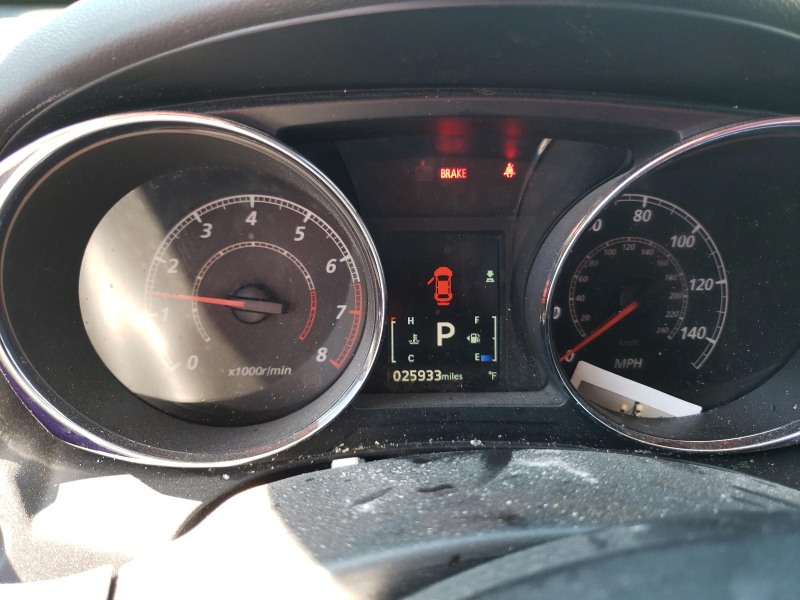 Photo 8 from auction – 2020 MITSUBISHI OUTLANDER with VIN JA4AR3AU5LU027733