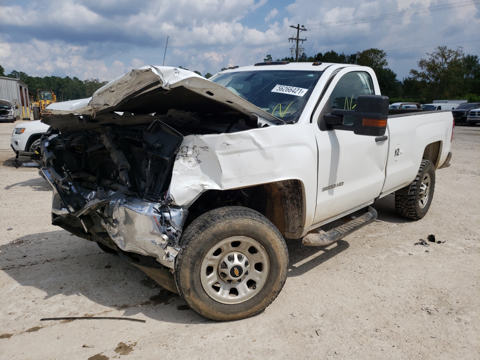 Photo 2 from auction – 2016 CHEVROLET SILVERADO with VIN 1GC3CYCG0GZ318962