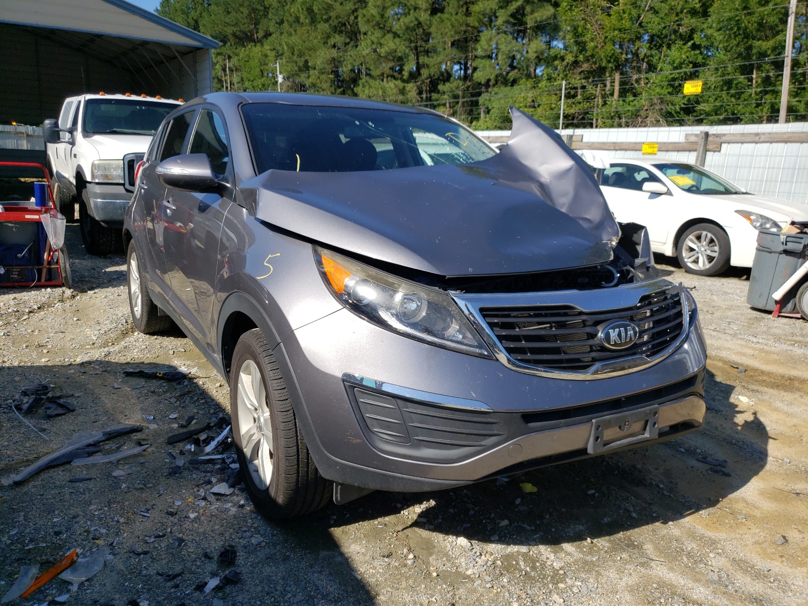 KIA SPORTAGE B 2013 with VIN KNDPB3A24D7481815 - Photo from auction