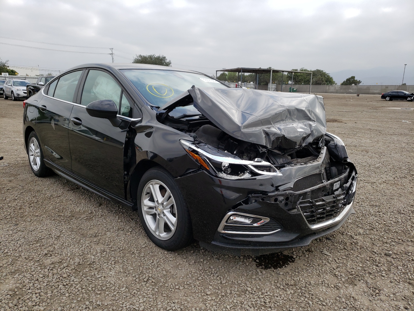 CHEVROLET CRUZE LT 2016 with VIN 1G1BE5SM7G7306498 - Photo from auction