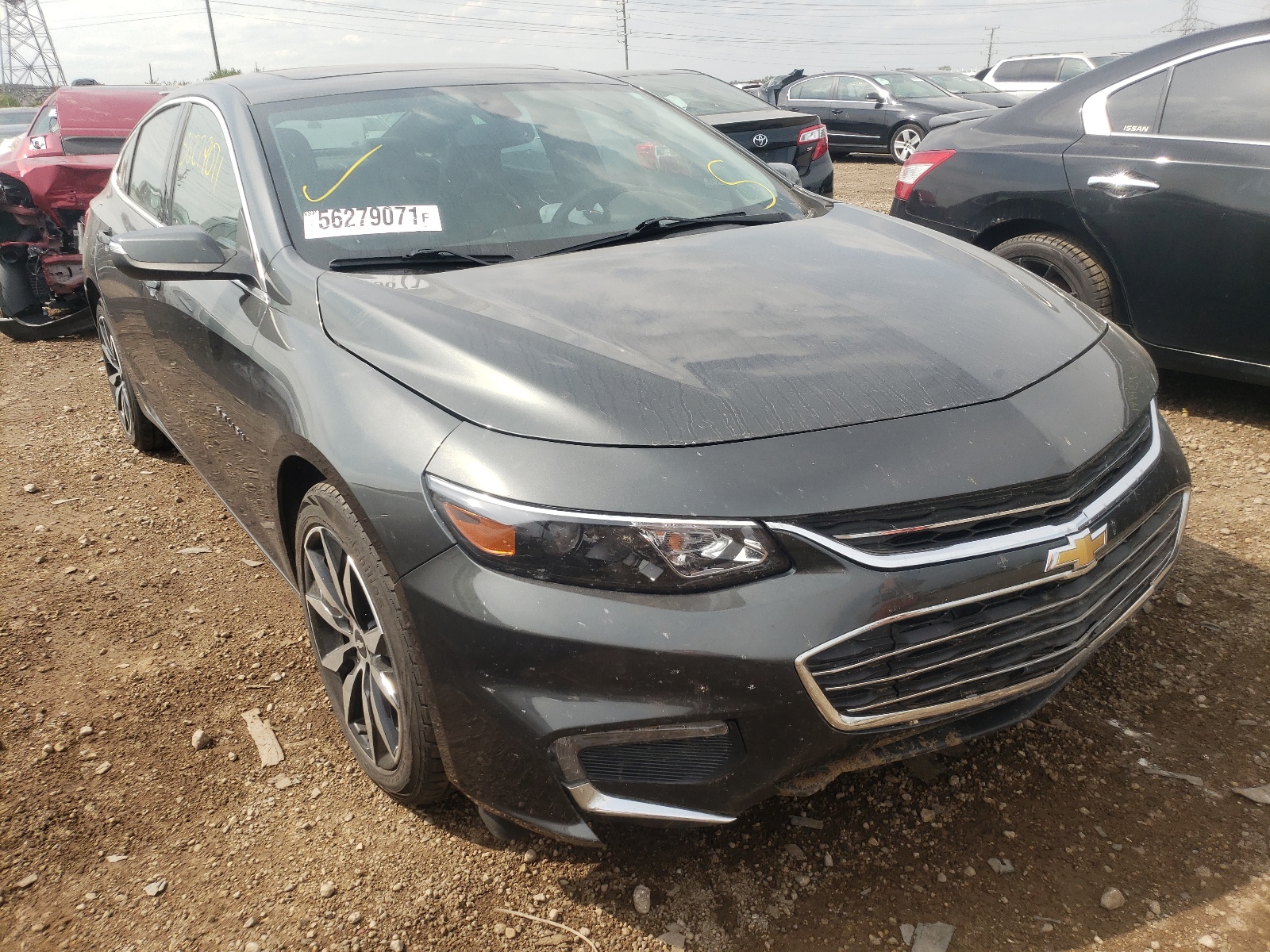 CHEVROLET MALIBU LT 2016 with VIN 1G1ZE5ST4GF228080 - Photo from auction
