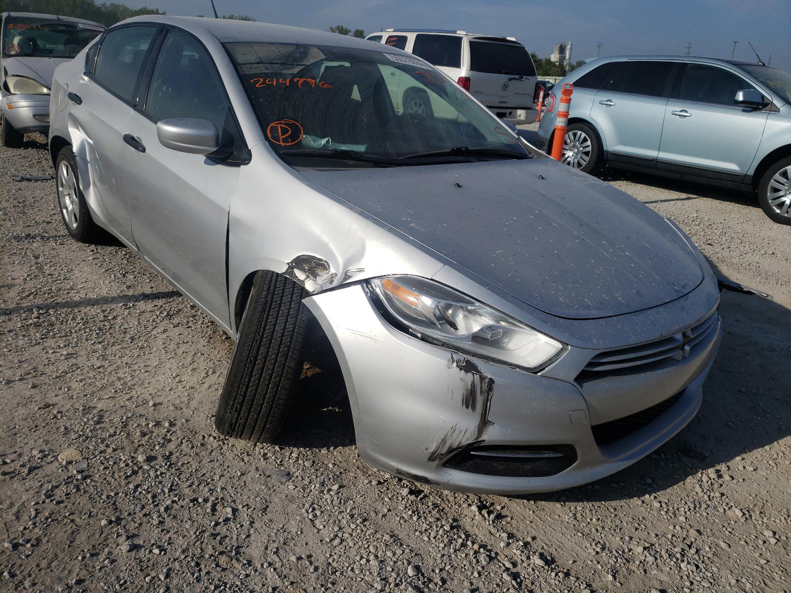 DODGE DART SE 2013 with VIN 1C3CDFAA4DD244796 - Photo from auction