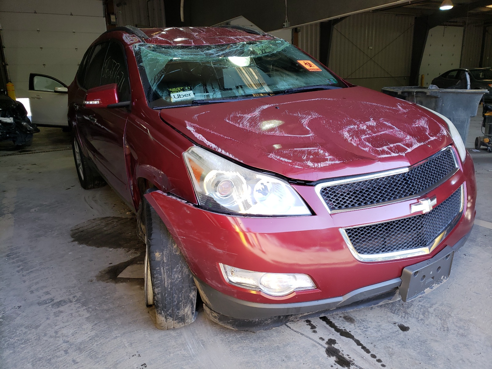 Photo 1 from auction – 2010 CHEVROLET TRAVERSE L with VIN 1GNLRFEDXAJ225031