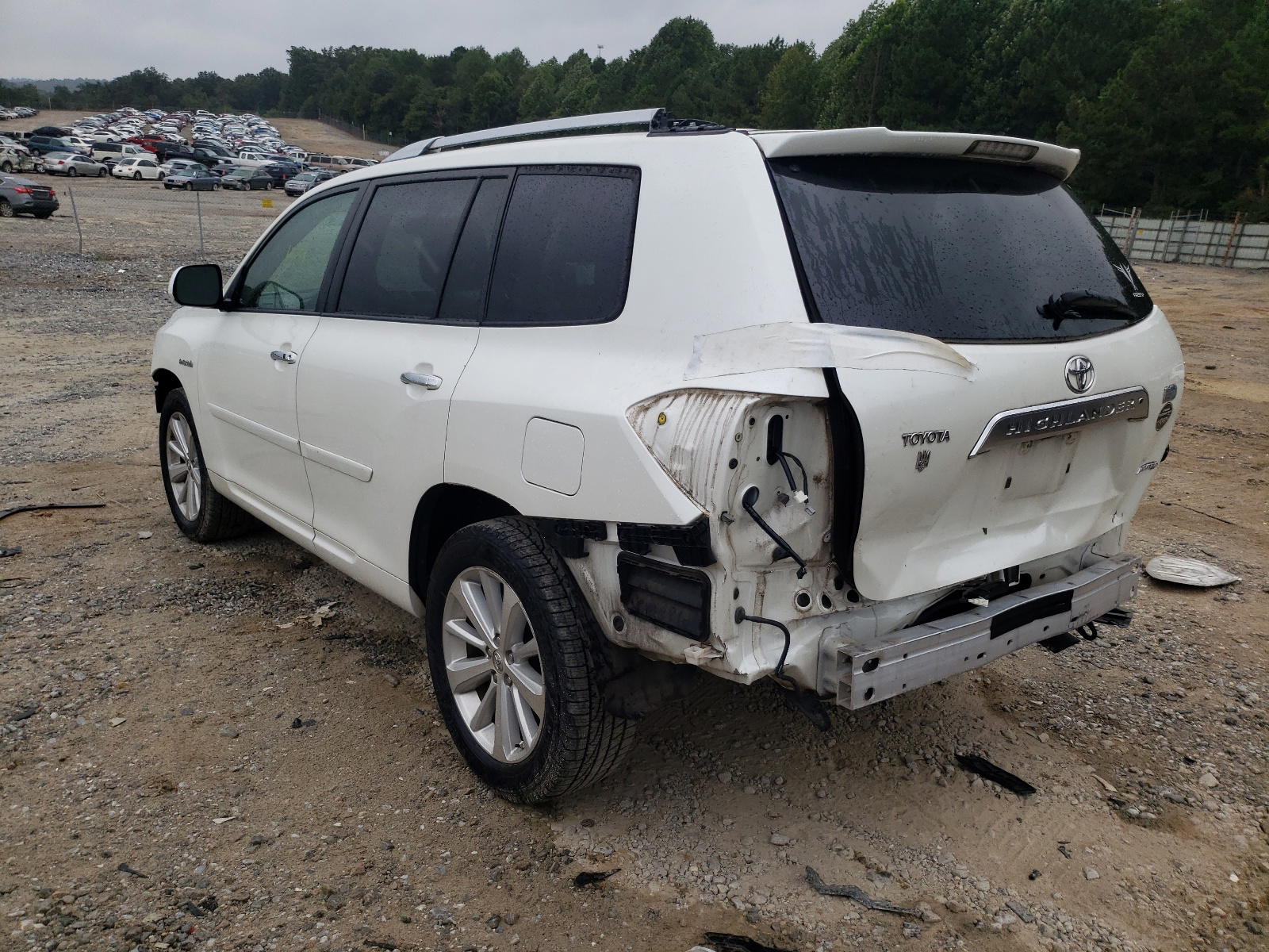 Photo 3 from auction – 2008 TOYOTA HIGHLANDER with VIN JTEEW44A682006783