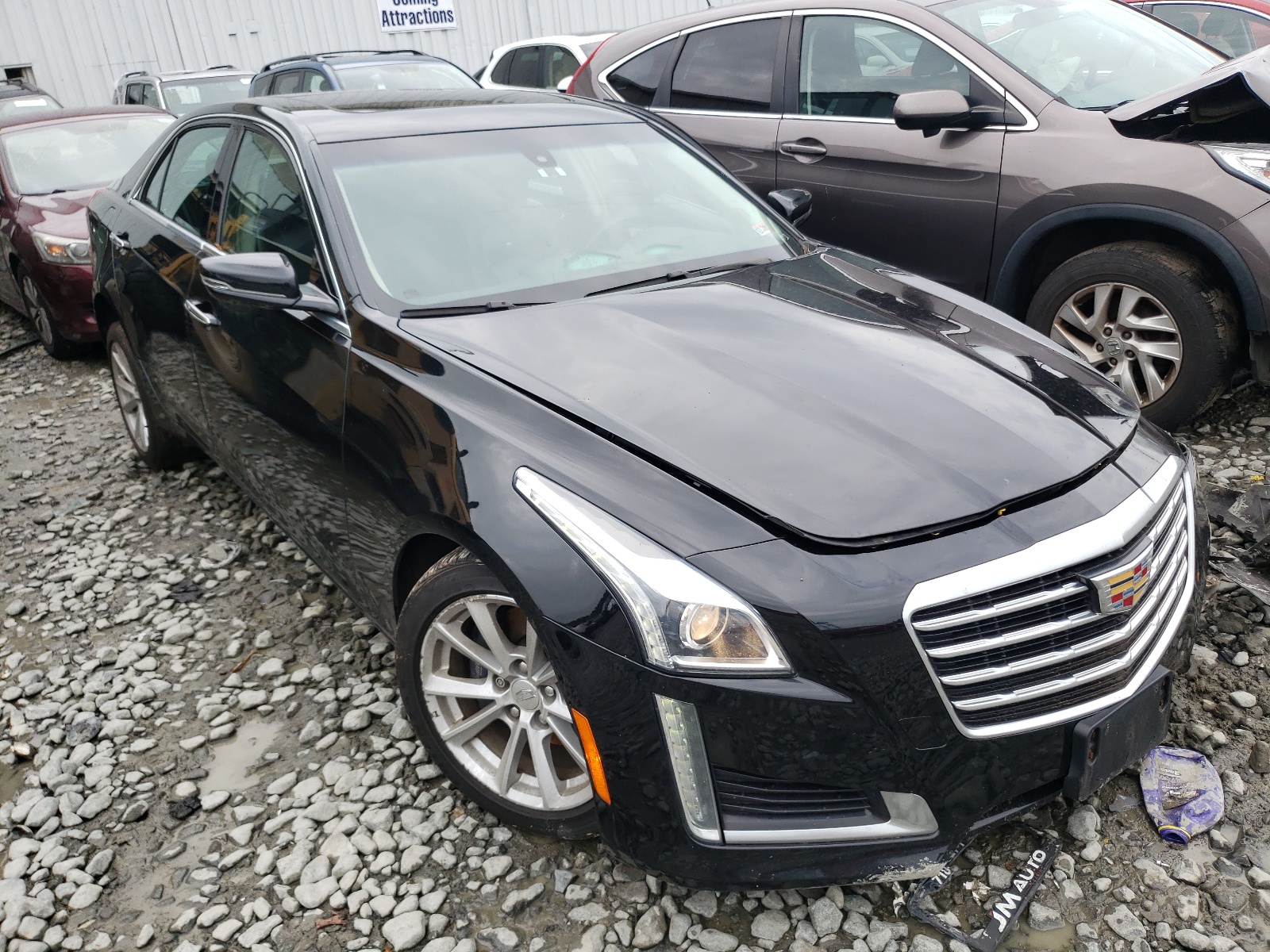CADILLAC CTS 2017 with VIN 1G6AW5SX6H0133970 - Photo from auction