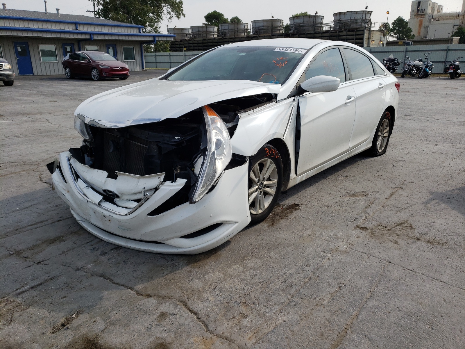 Photo 2 from auction – 2013 HYUNDAI SONATA GLS with VIN 5NPEB4AC6DH760846