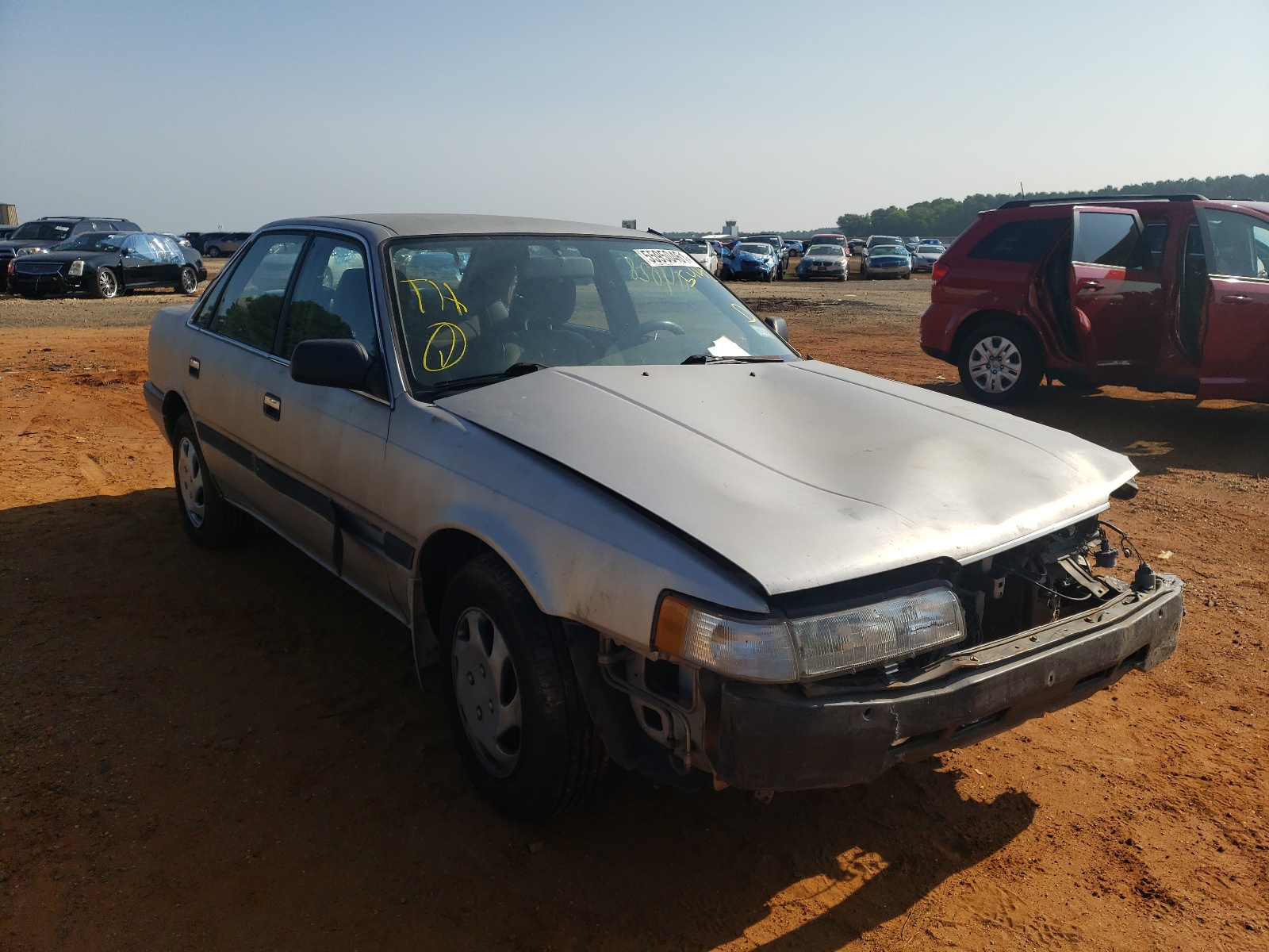 MAZDA 626 DX 1991 with VIN 1YVGD22B9M5145442 - Photo from auction