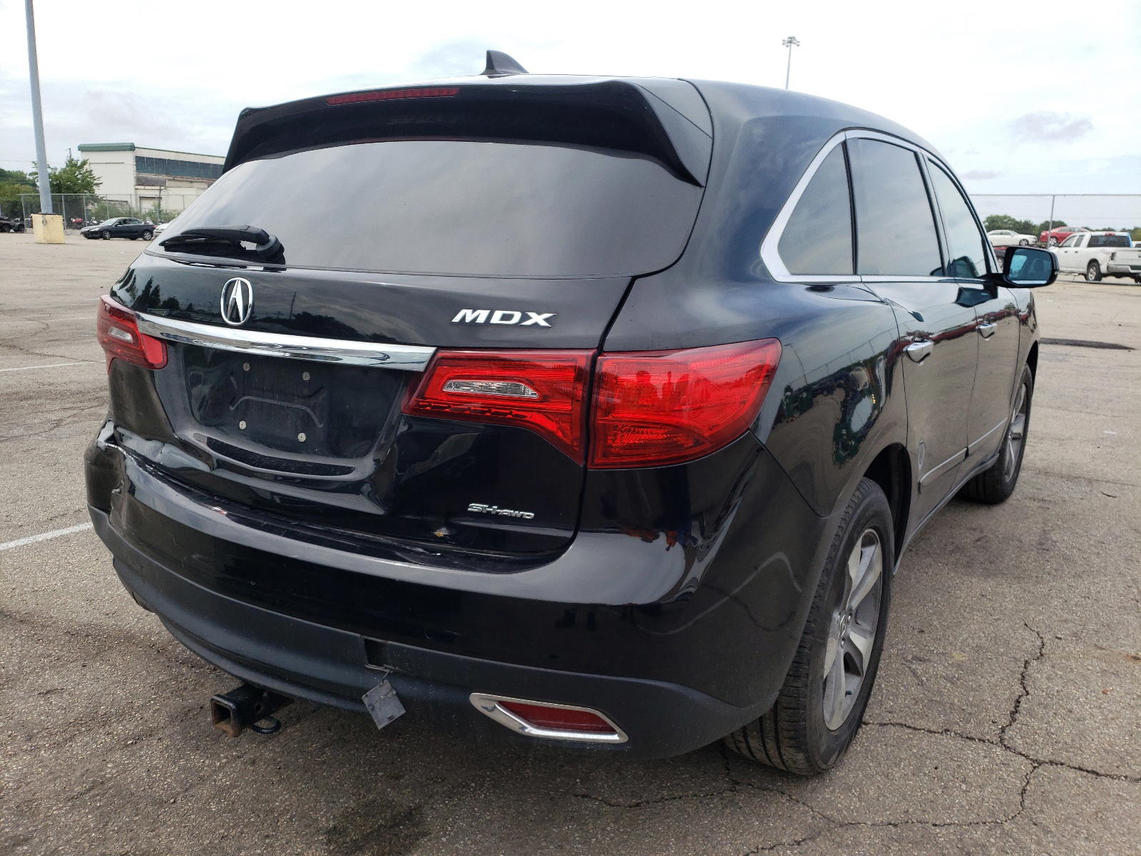 Photo 4 from auction – 2014 ACURA MDX with VIN 5FRYD4H21EB003842