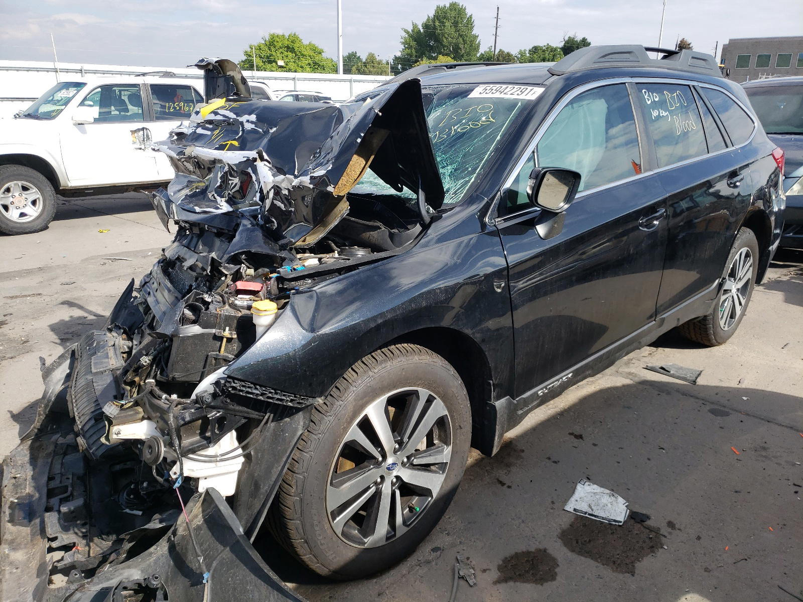 Photo 2 from auction – 2018 SUBARU OUTBACK 2. with VIN 4S4BSANC2J3245468