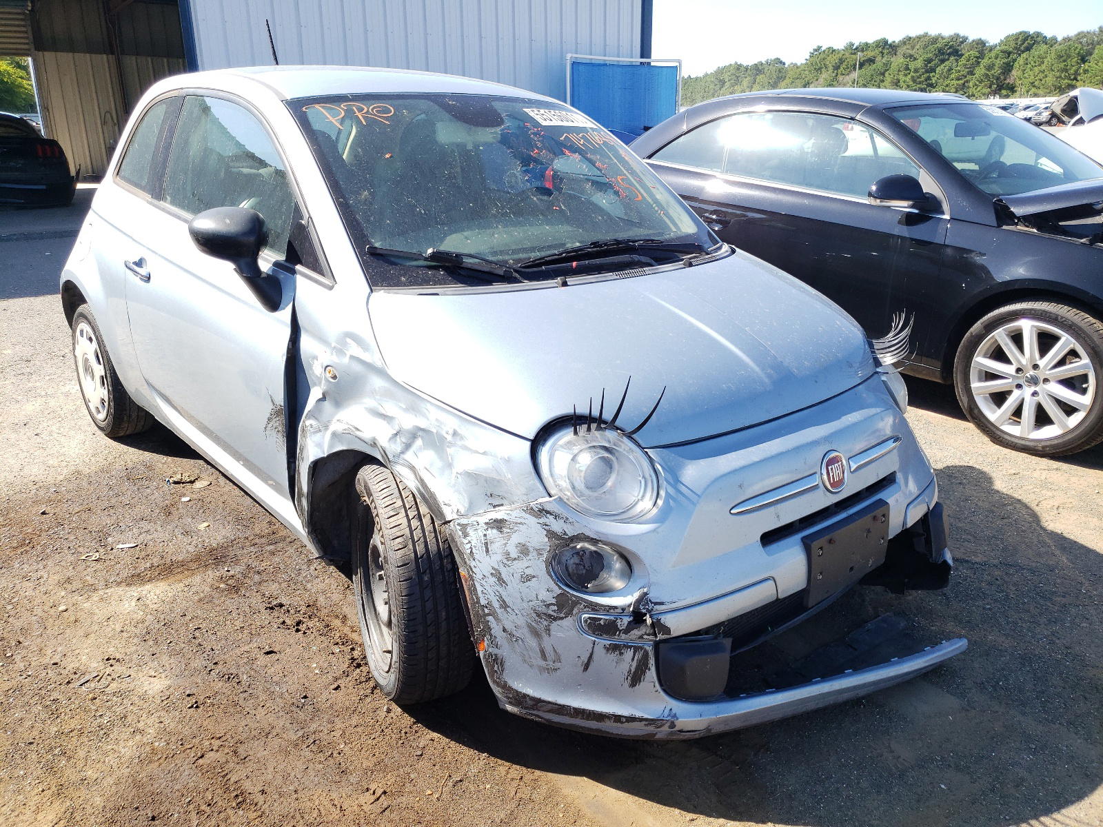 FIAT 500 POP 2013 with VIN 3C3CFFAR4DT747688 - Photo from auction